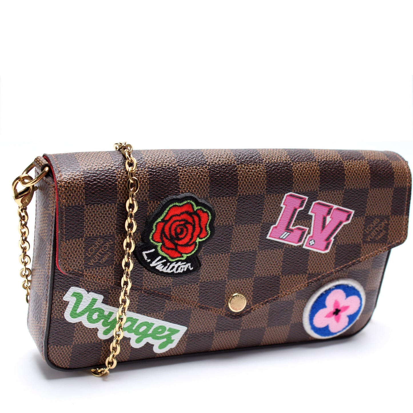 Louis Vuitton Pochette Felicie World Tour Clutch Bag