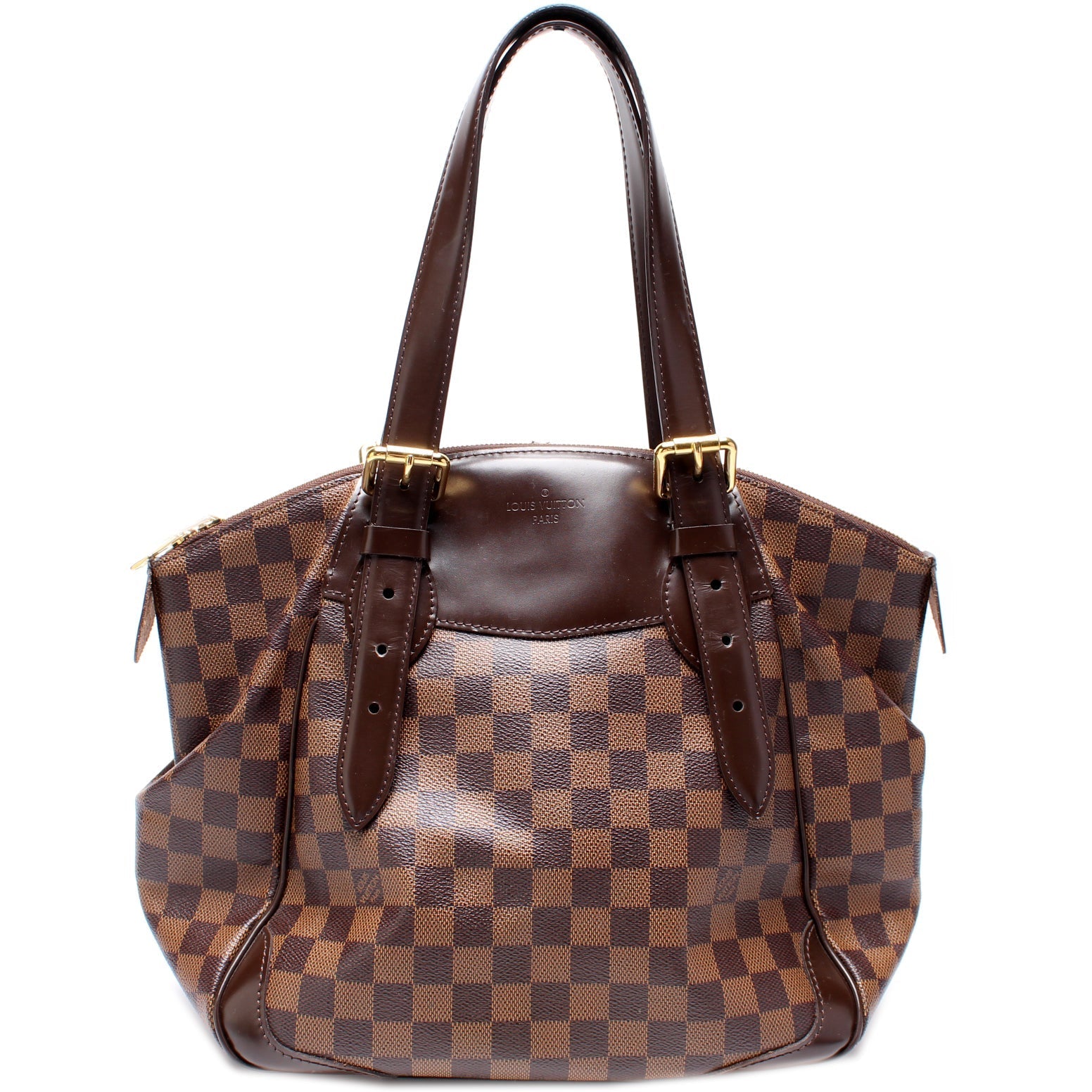 Louis Vuitton Verona Ebene MM Damier Handbag Ebene 2