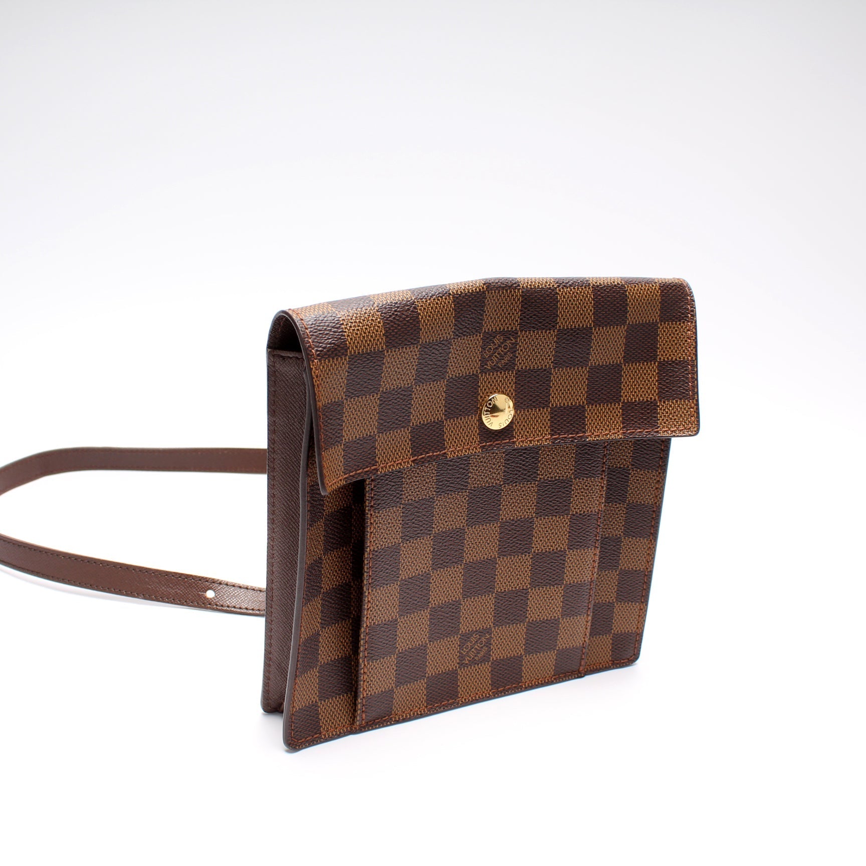 Louis Vuitton Pimlico PM Ebene Damier Crossbody Bag Damier Ebene