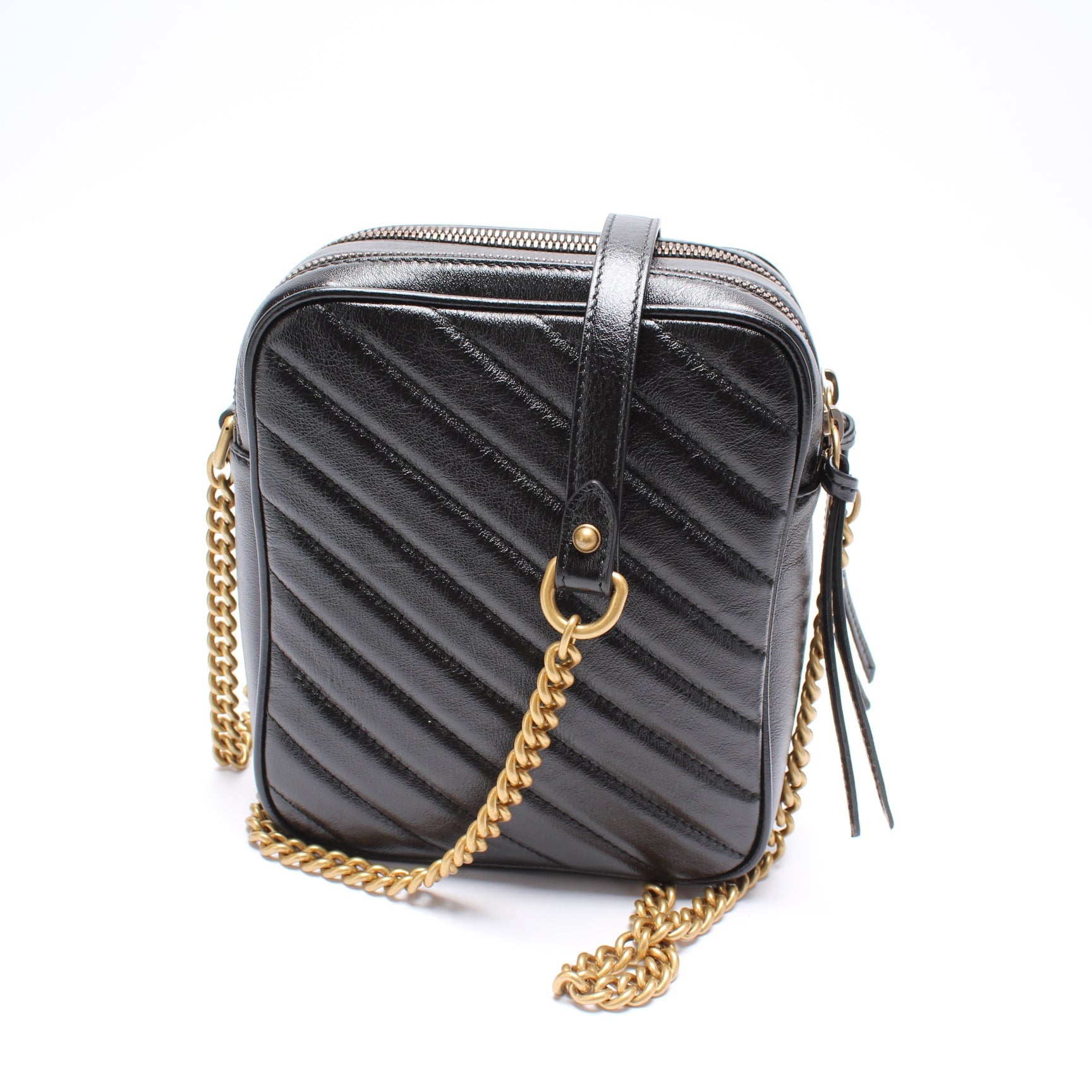 Gucci GG Marmont Double Zip Shoulder Bag Bag 1