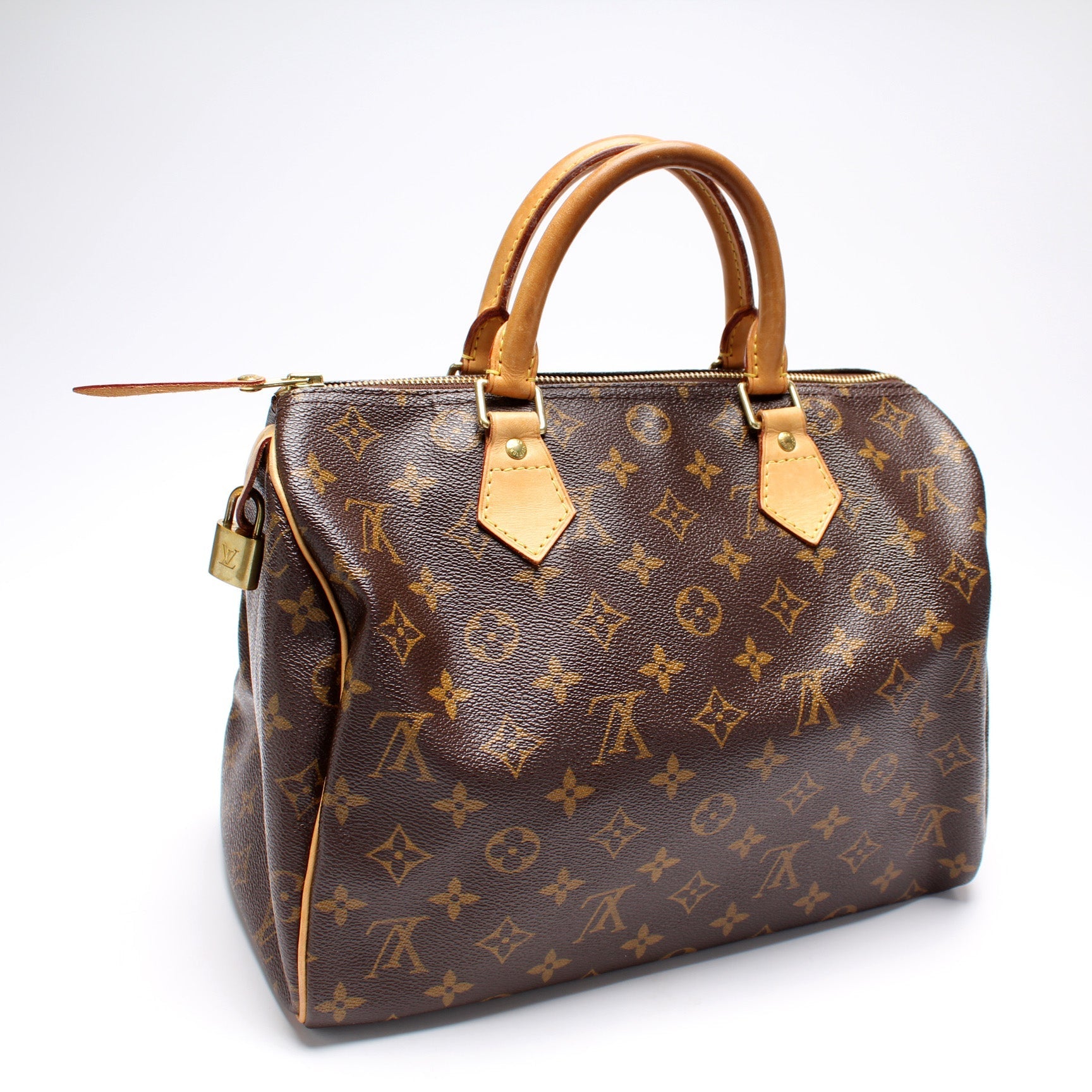 Louis Vuitton Speedy 30 Monogram Handbag Monogram 12