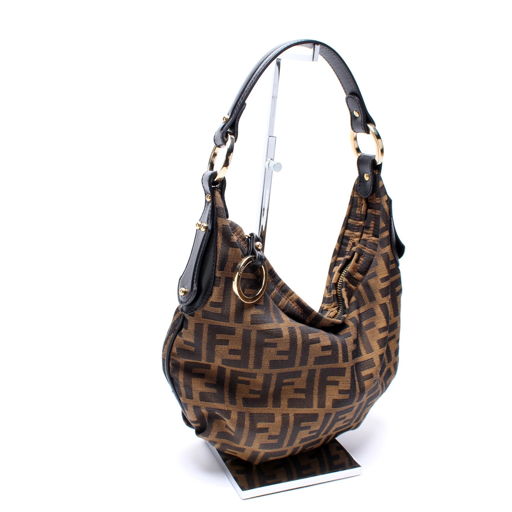 Fendi Zucca Petite Hobo Bag