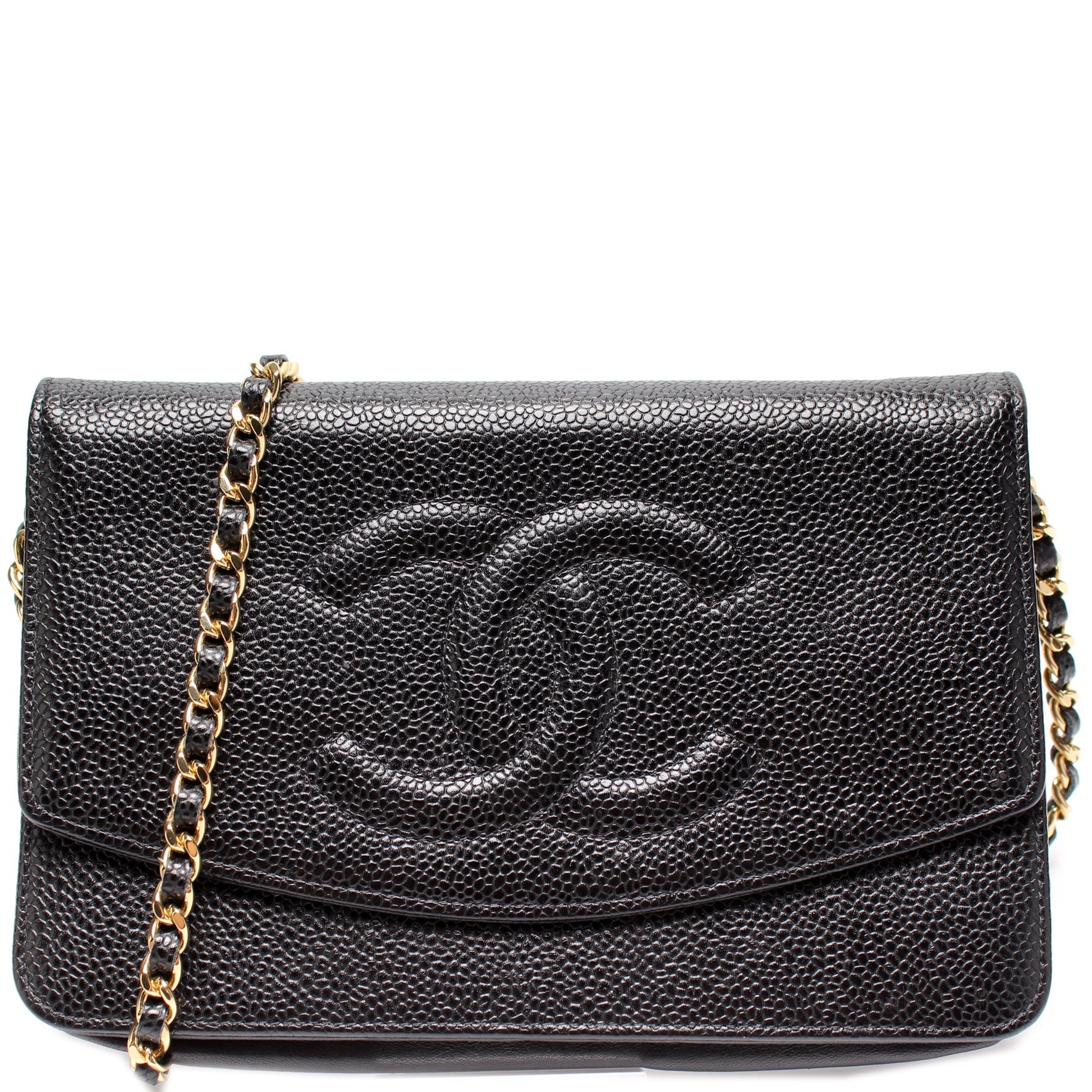 Chanel WOC Timesless CC Caviar 6M Clutch Bag