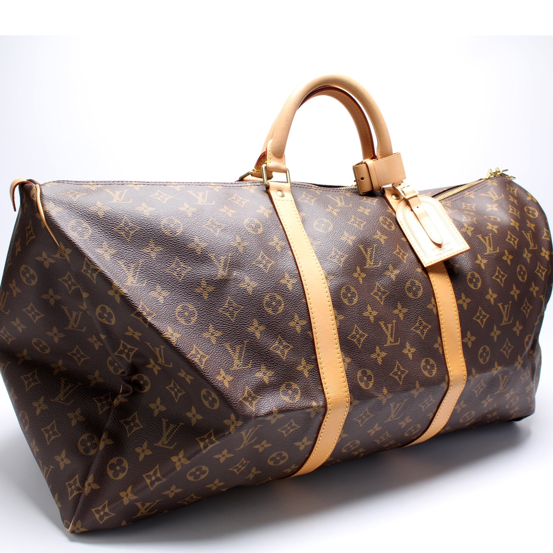 Louis Vuitton Keepall 60 Monogram Travel Bag Monogram 4
