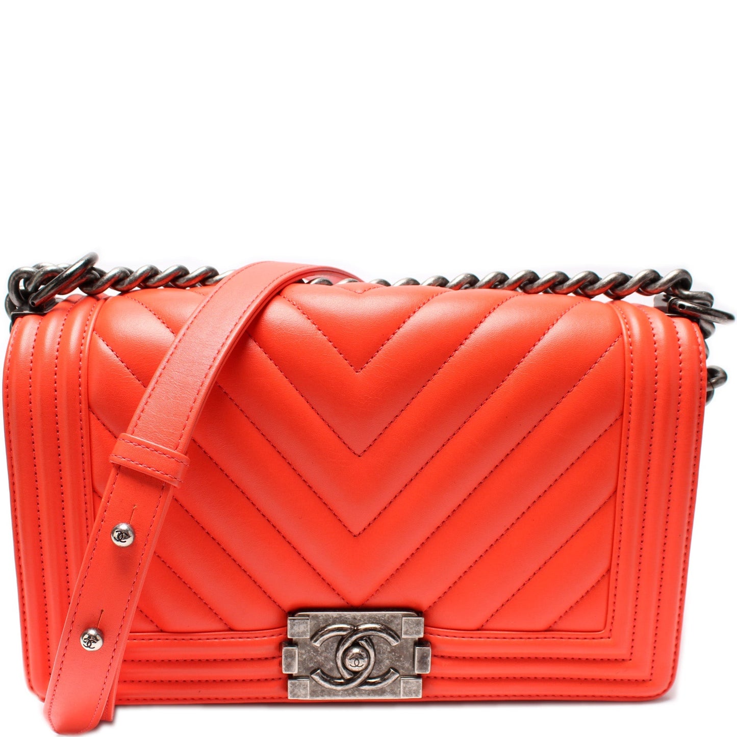 Chanel Boy Flap Lambskin Older 21-24M Handbag