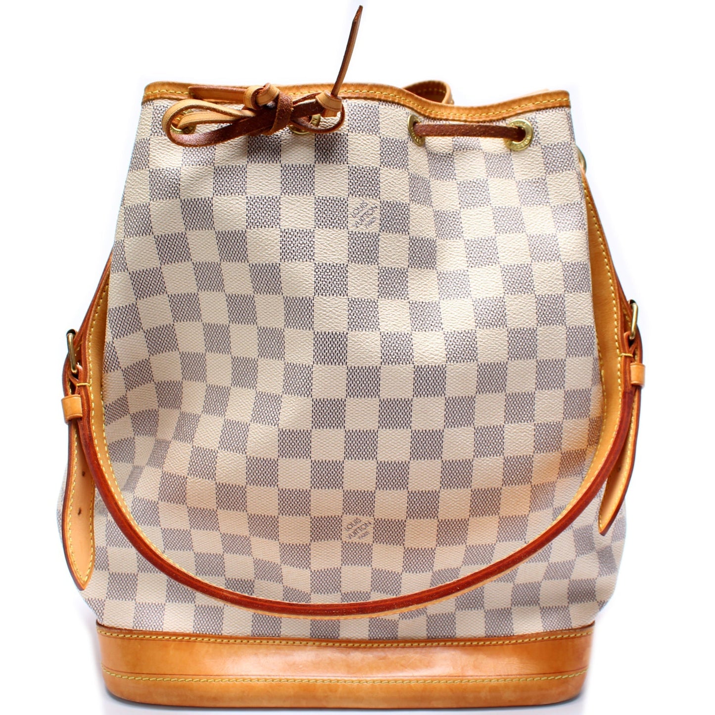 Louis Vuitton Noe Azur Damier Handbag