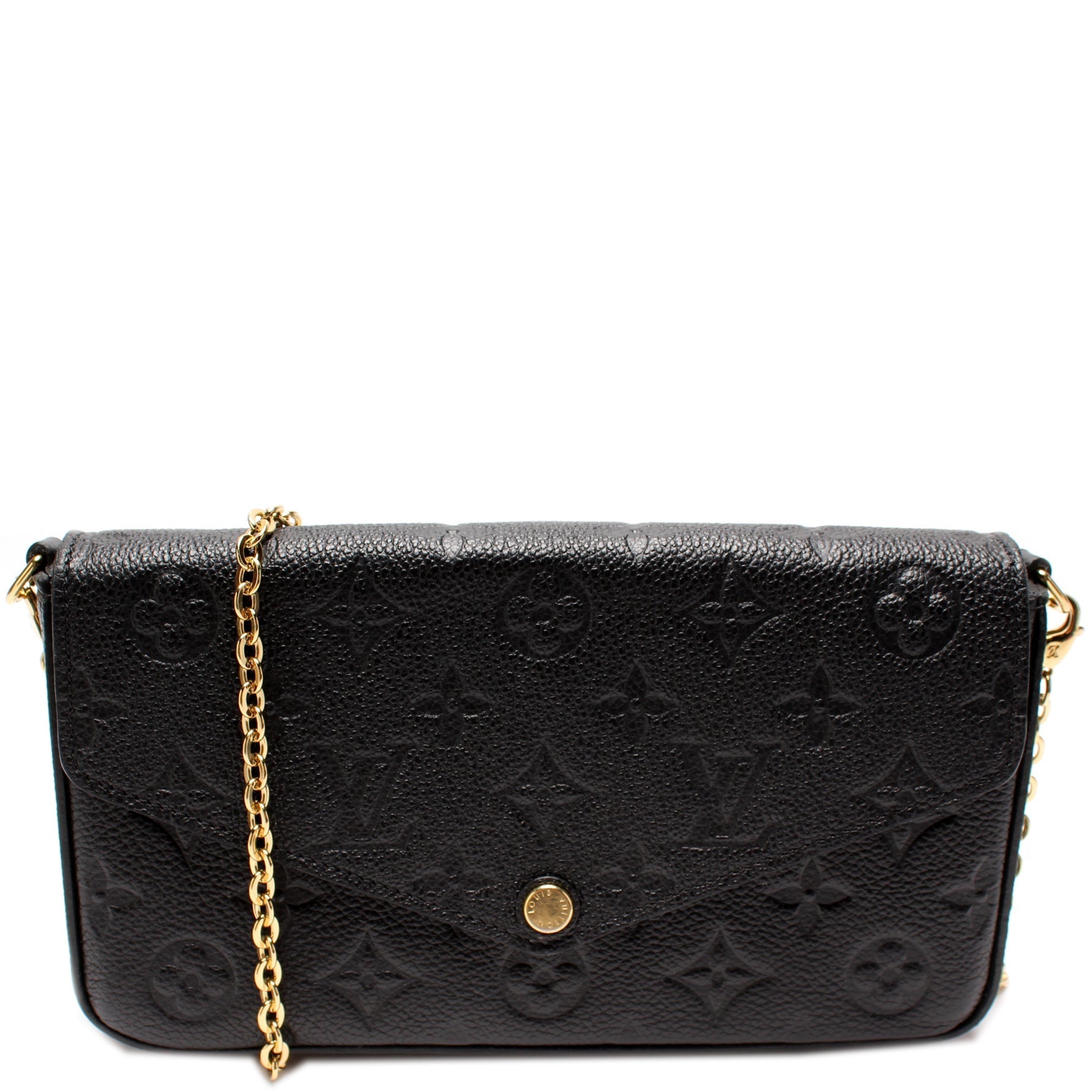 Louis Vuitton Pochette Felicie Empreinte Clutch Bag Empreinte 34