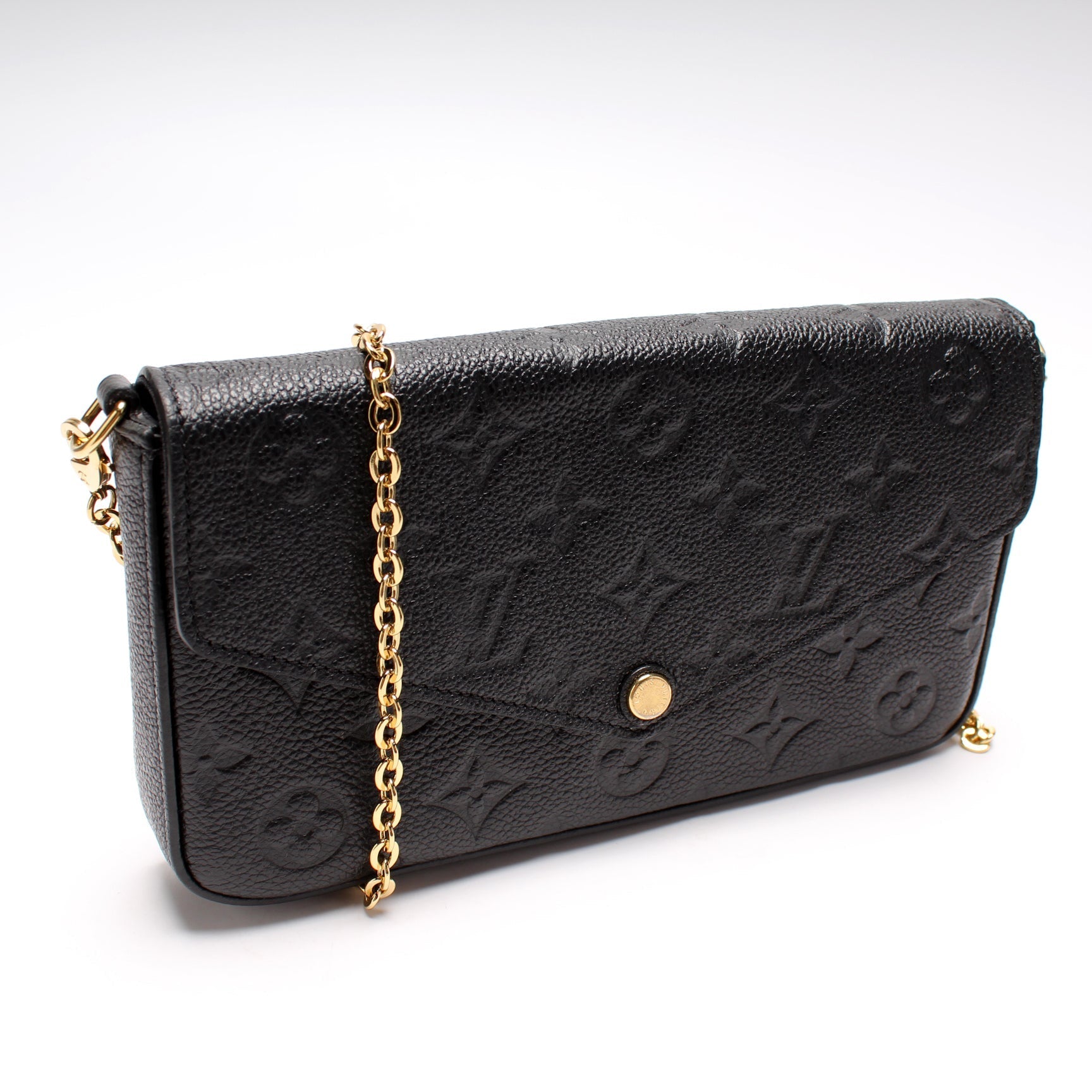 Louis Vuitton Pochette Felicie Empreinte Clutch Bag Empreinte 34