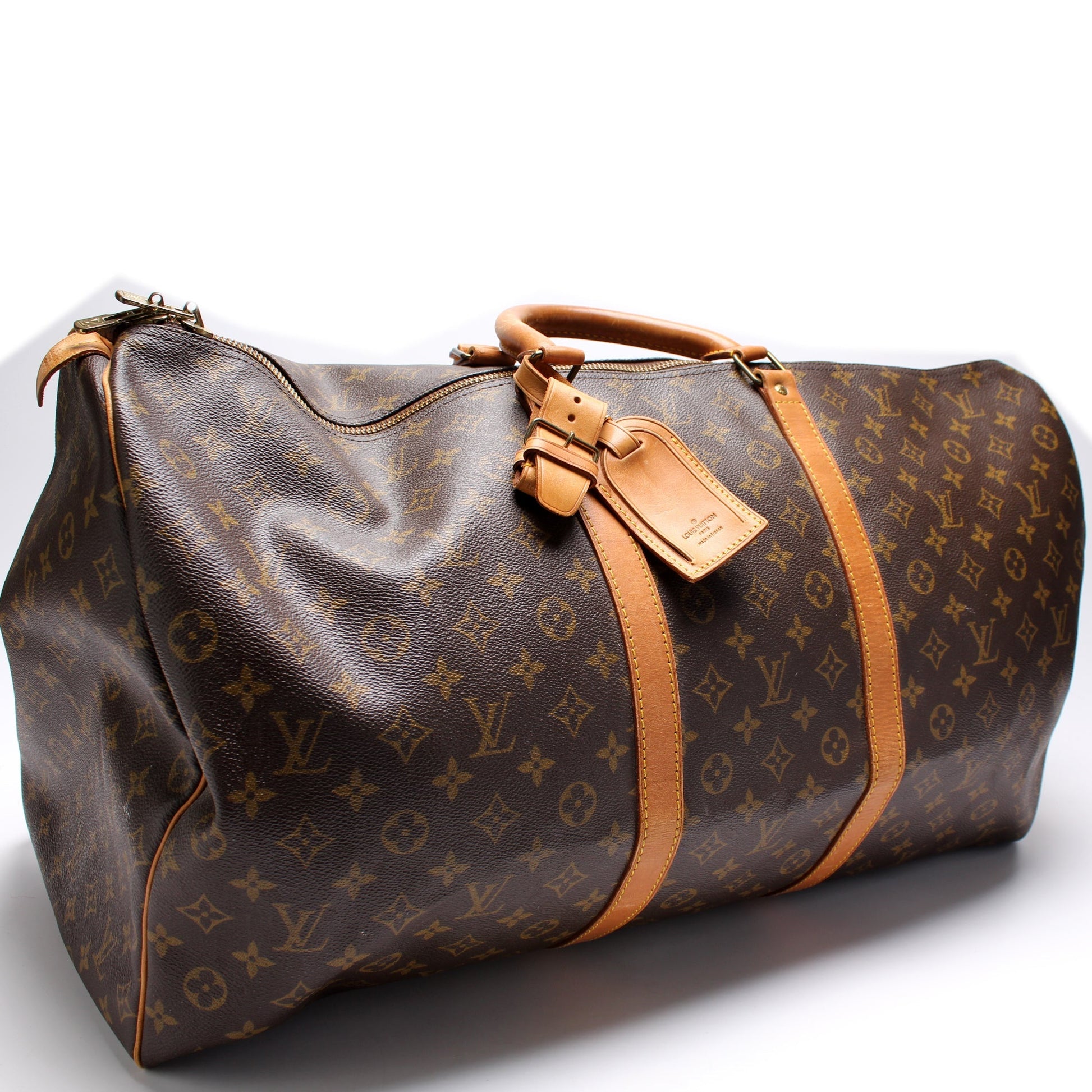 Louis Vuitton Keepall 60 Monogram Travel Bag Monogram 5