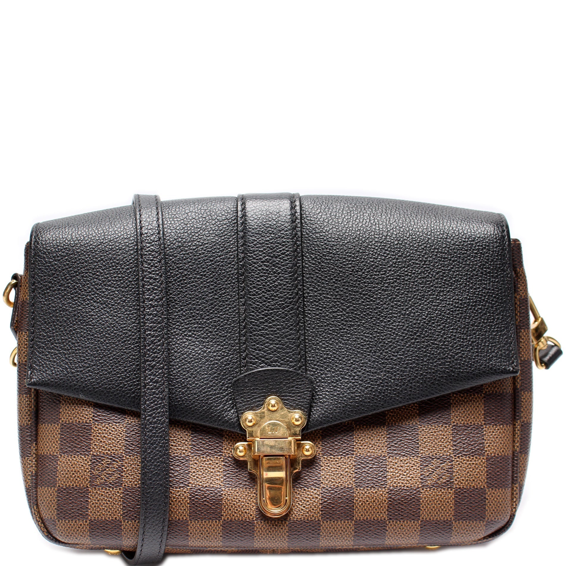 Louis Vuitton Clapton Ebene Damier Crossbody Bag