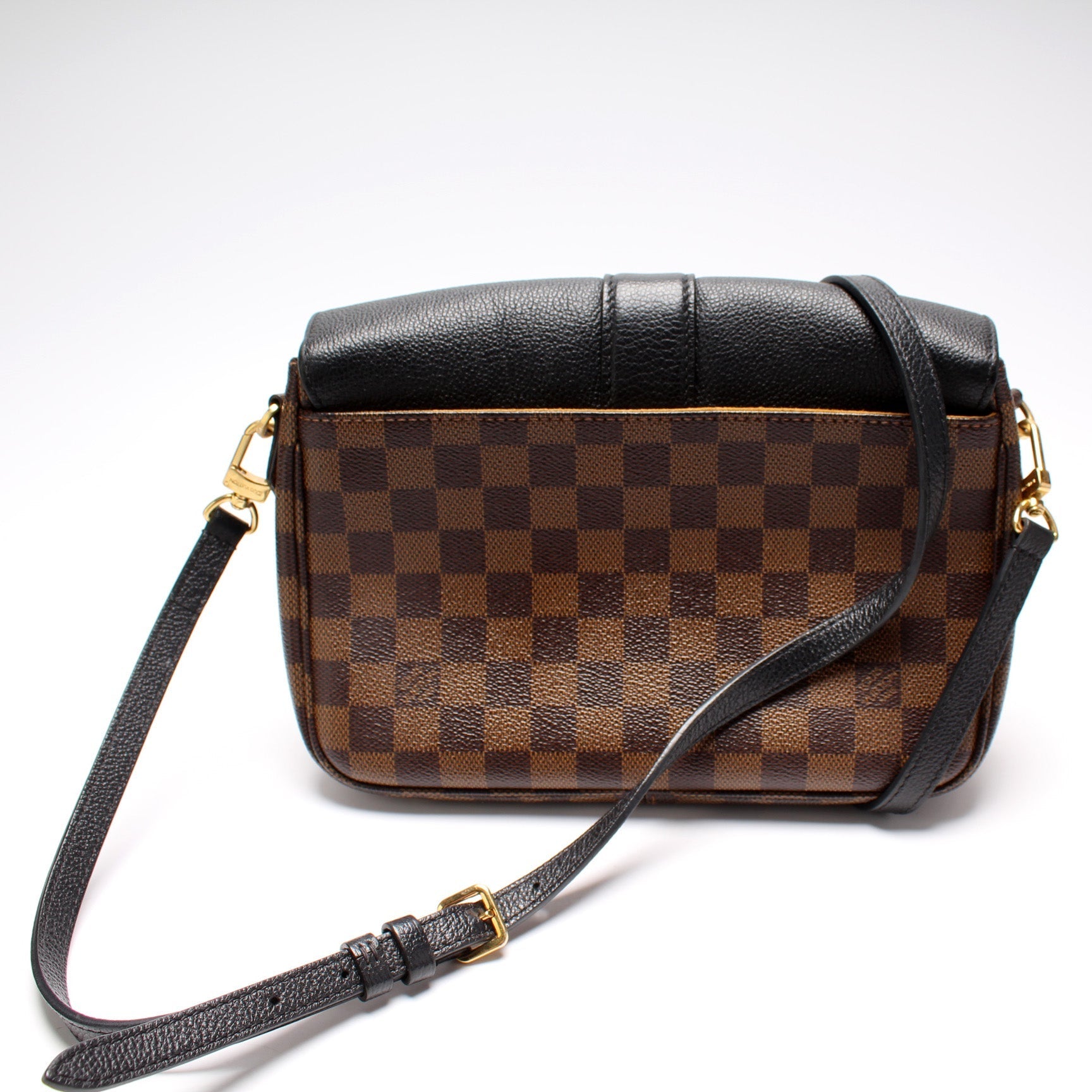 Louis Vuitton Clapton Ebene Damier Crossbody Bag