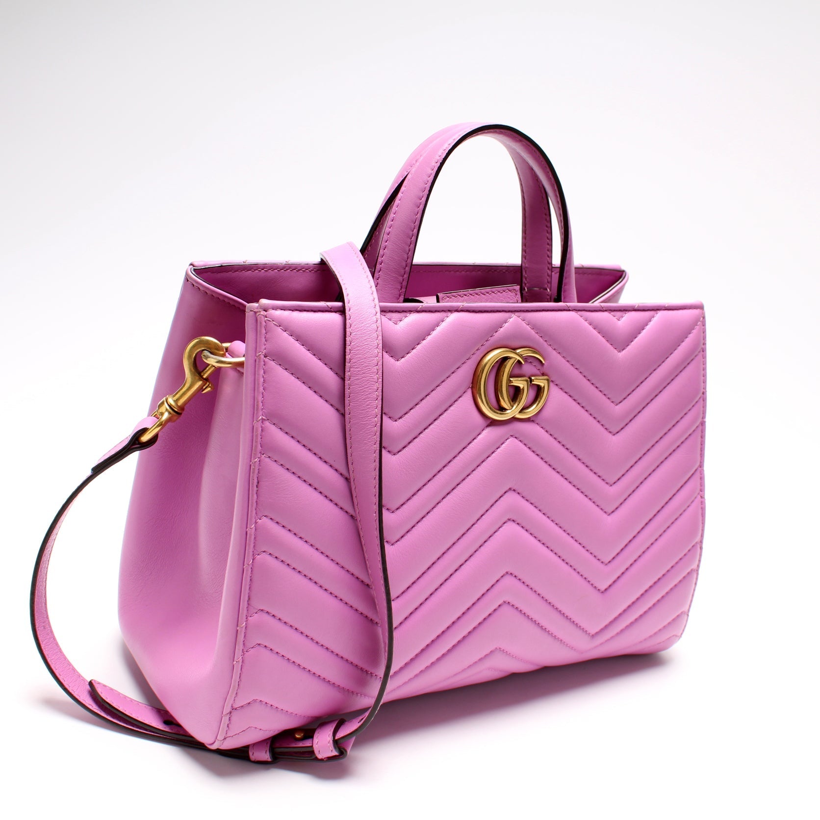 Gucci Marmont Top Handle Travel Bag Top Handle