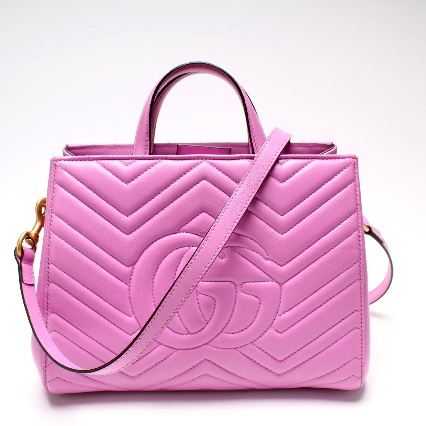 Gucci Marmont Top Handle Travel Bag Top Handle