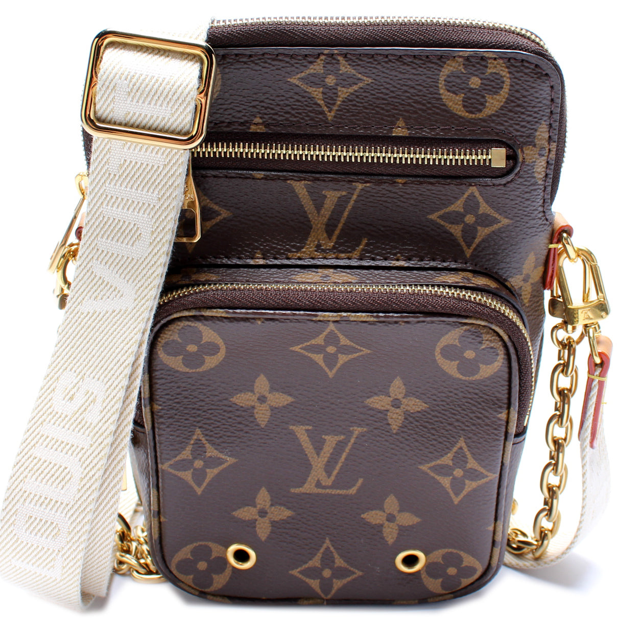 Louis Vuitton Utility Phone Sleeve Monogram Handbag Monogram 1