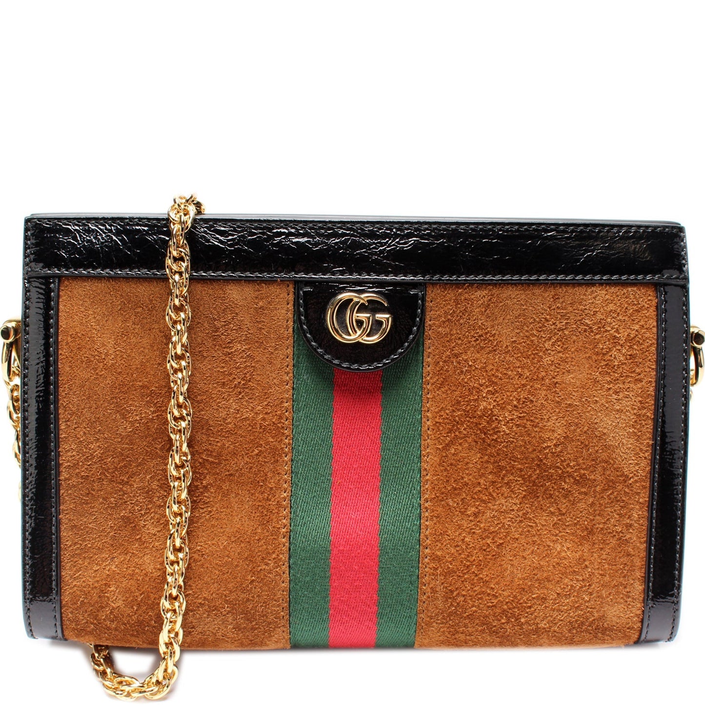 Gucci Ophidia Suede Small Shoulder Bag