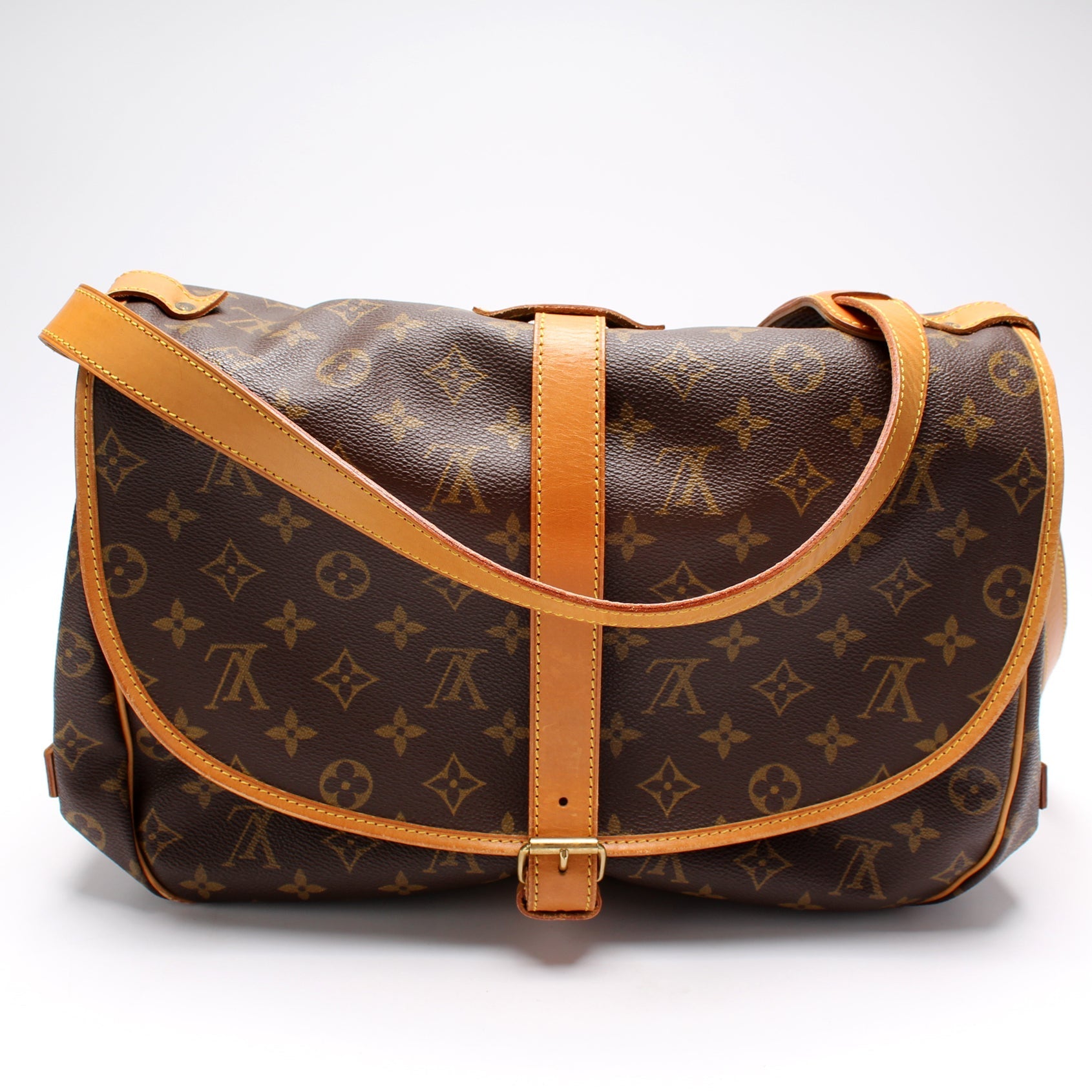 Louis Vuitton Saumar 35 Monogram Handbag Monogram 1
