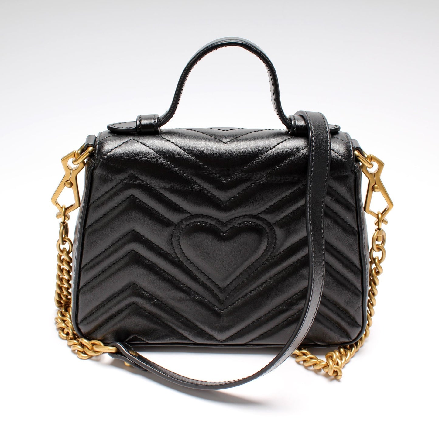 Gucci Marmont Mini Top Handle Travel Bag Handle 5