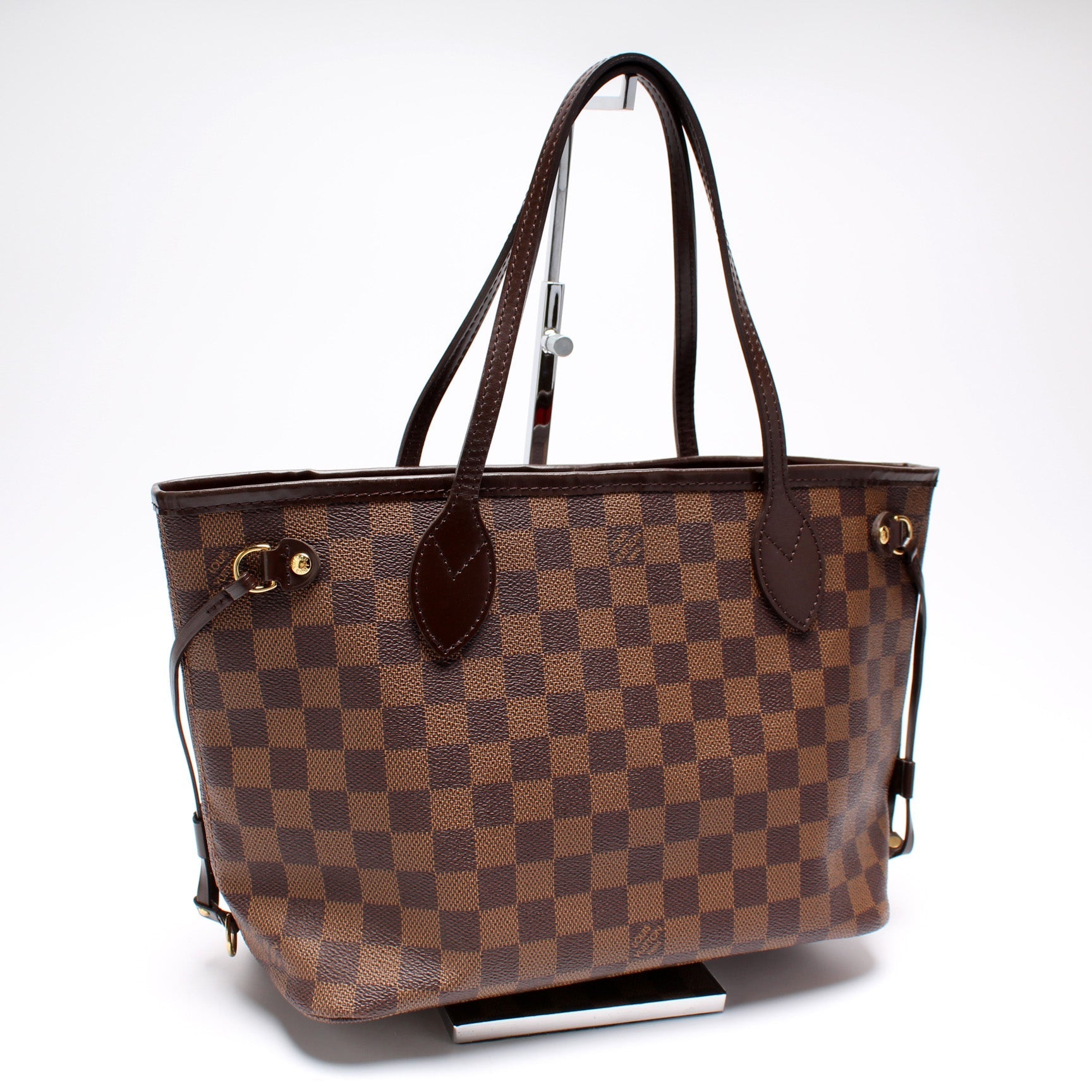 Louis Vuitton Neverfull PM Ebene Damier Tote Bag Ebene 6
