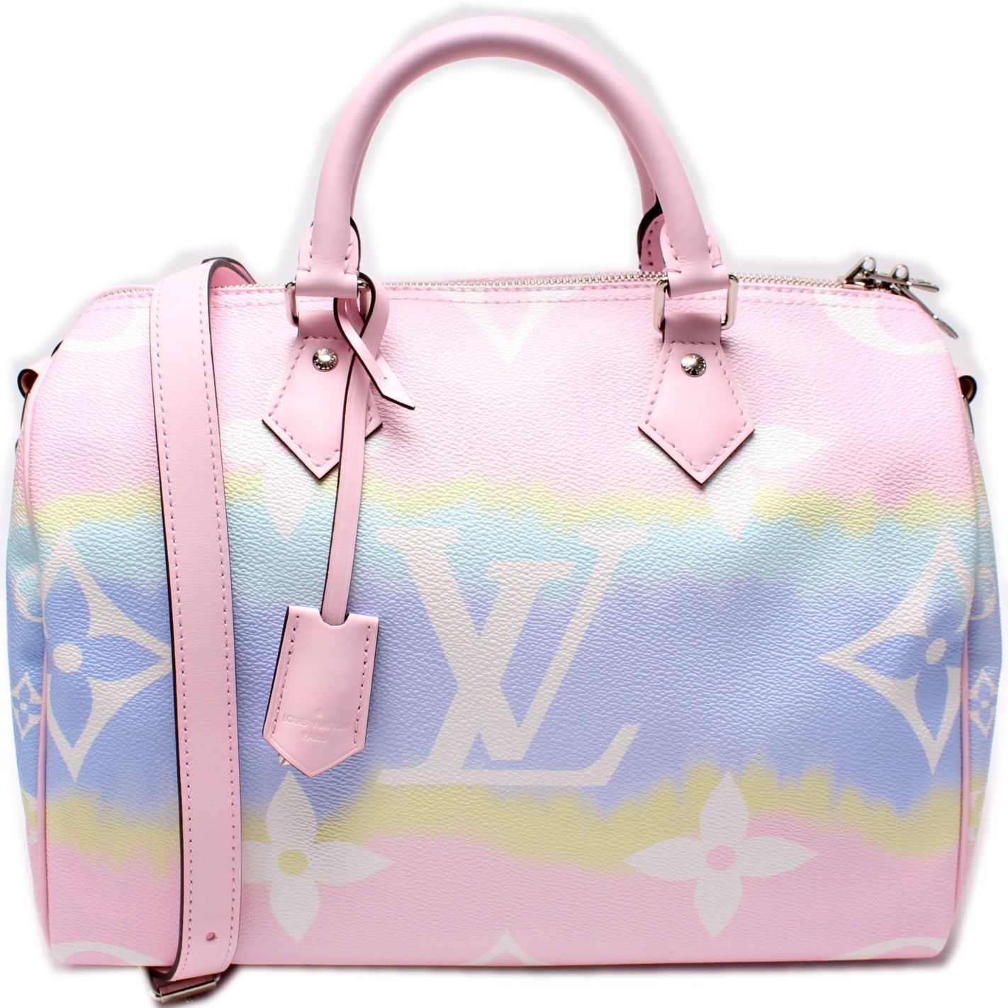 Louis Vuitton Speedy 30 Bandouliere Escale Handbag