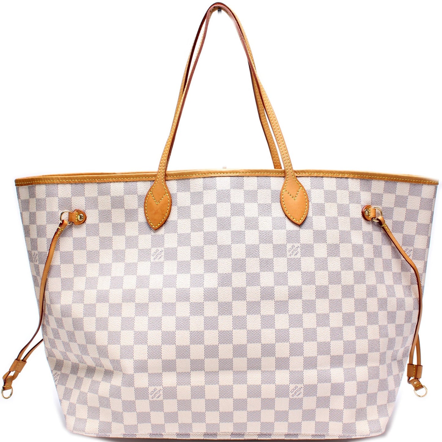 Louis Vuitton Neverfull GM Azur Damier Tote Bag Damier Azur