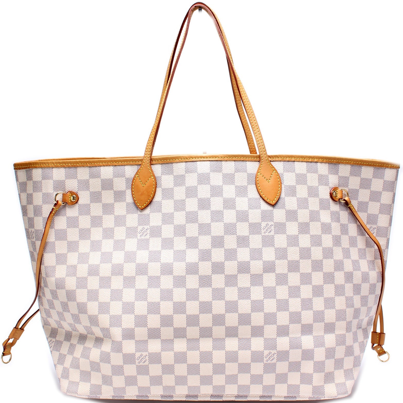 Louis Vuitton Neverfull GM Azur Damier Tote Bag Damier Azur