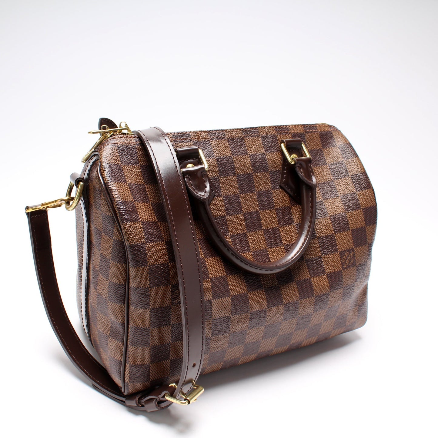 Louis Vuitton Speedy 25 Bandouliere Ebene Damier Handbag Ebene 2