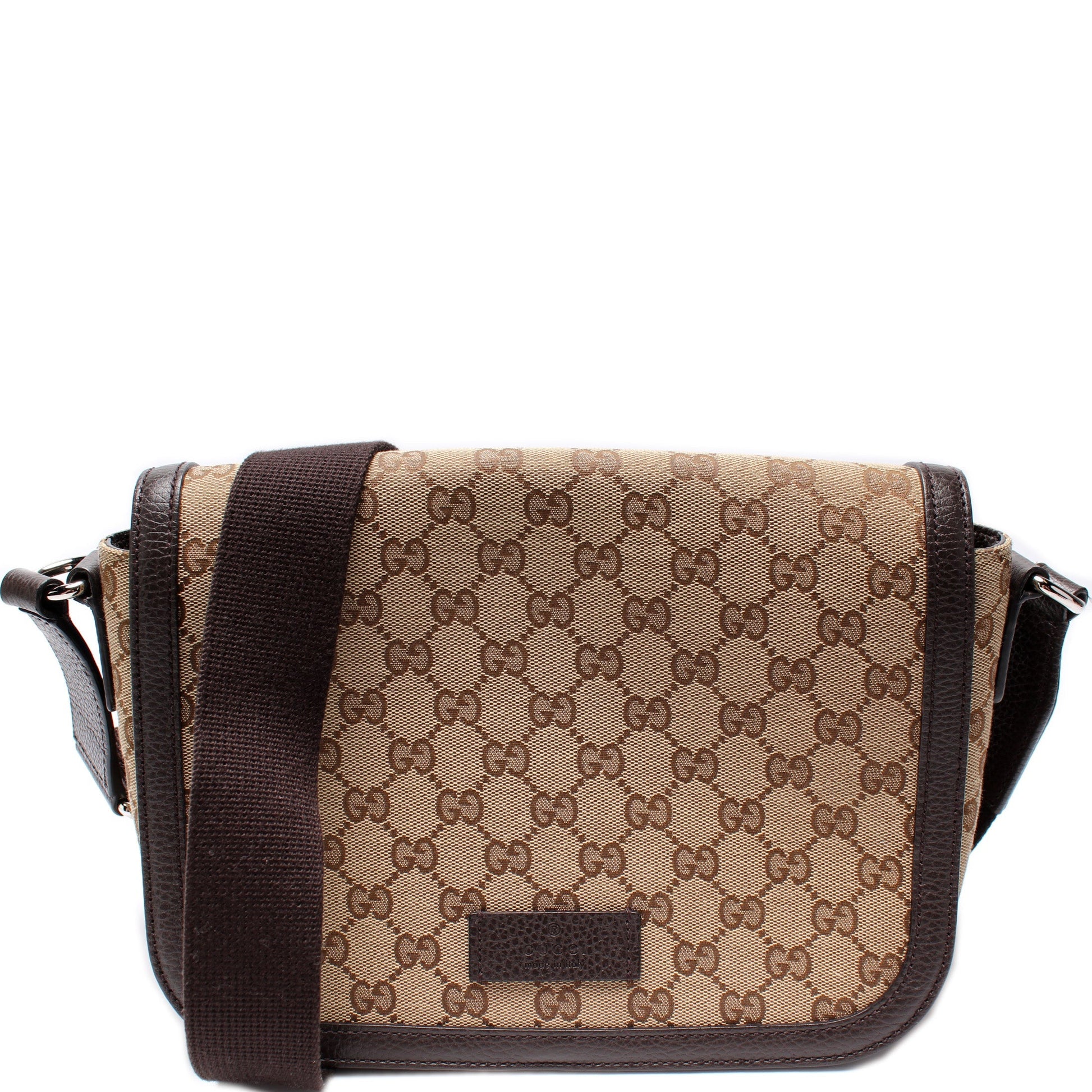 Gucci GG Messenger Canvas Travel Bag Messenger 9