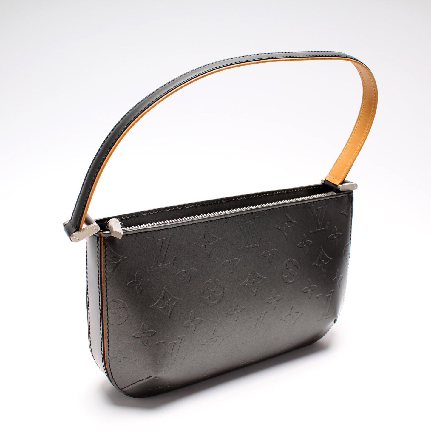 Louis Vuitton Fowler Matte Monogram Leather Handbag Leather 1