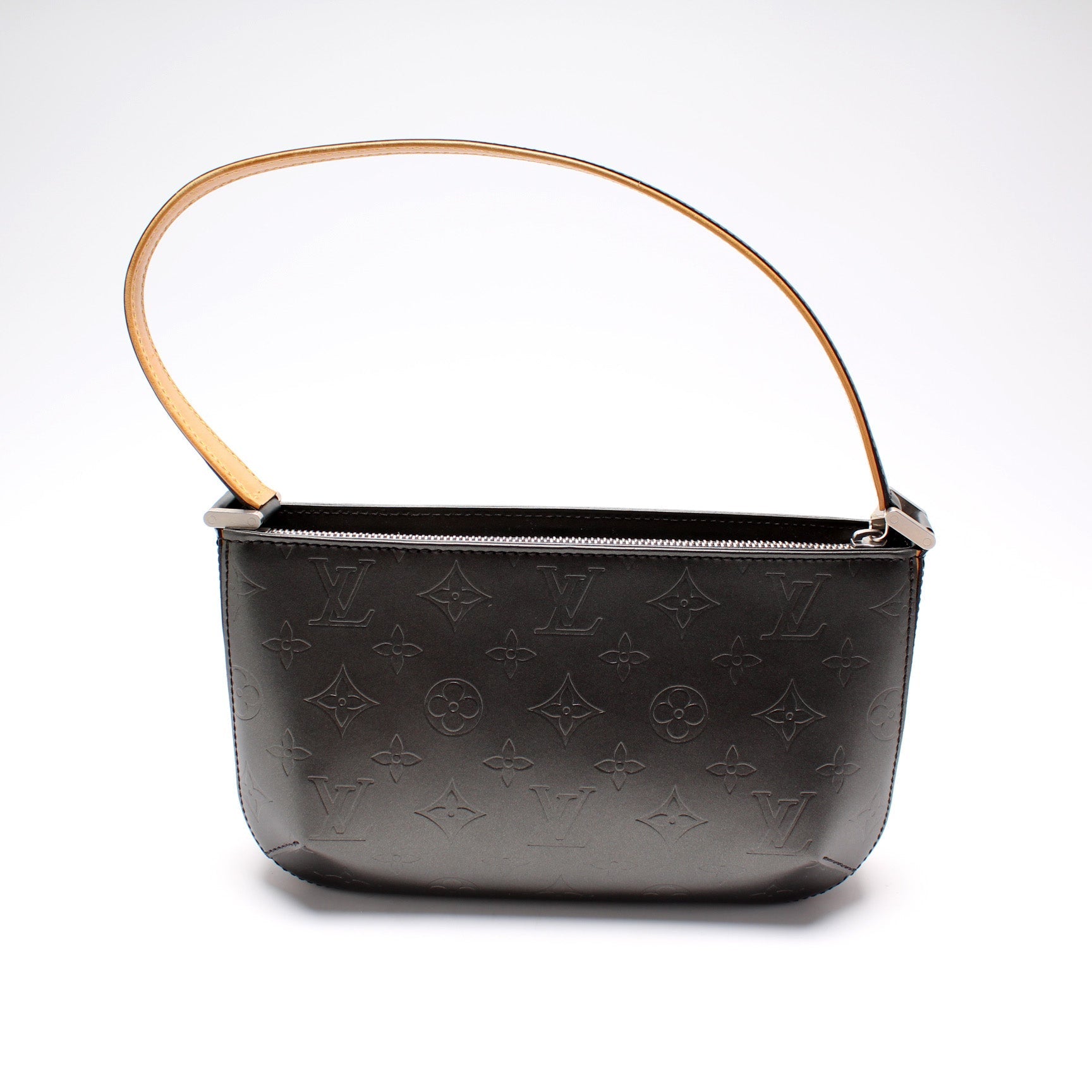Louis Vuitton Fowler Matte Monogram Leather Handbag Leather 1