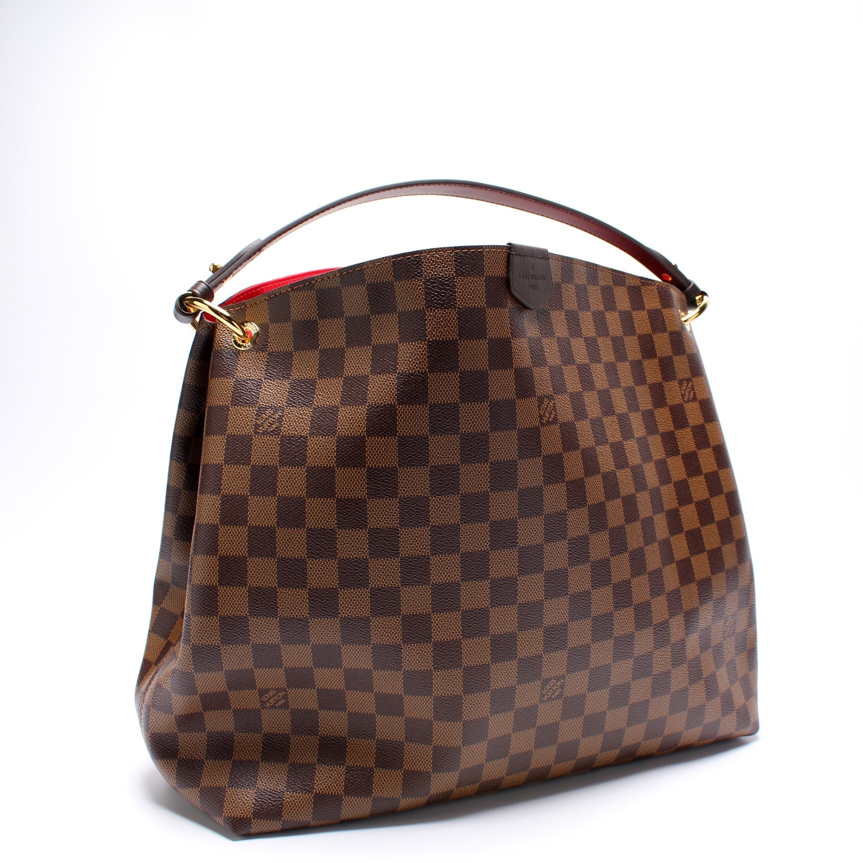 Louis Vuitton Graceful MM Ebene Damier Handbag Ebene 6