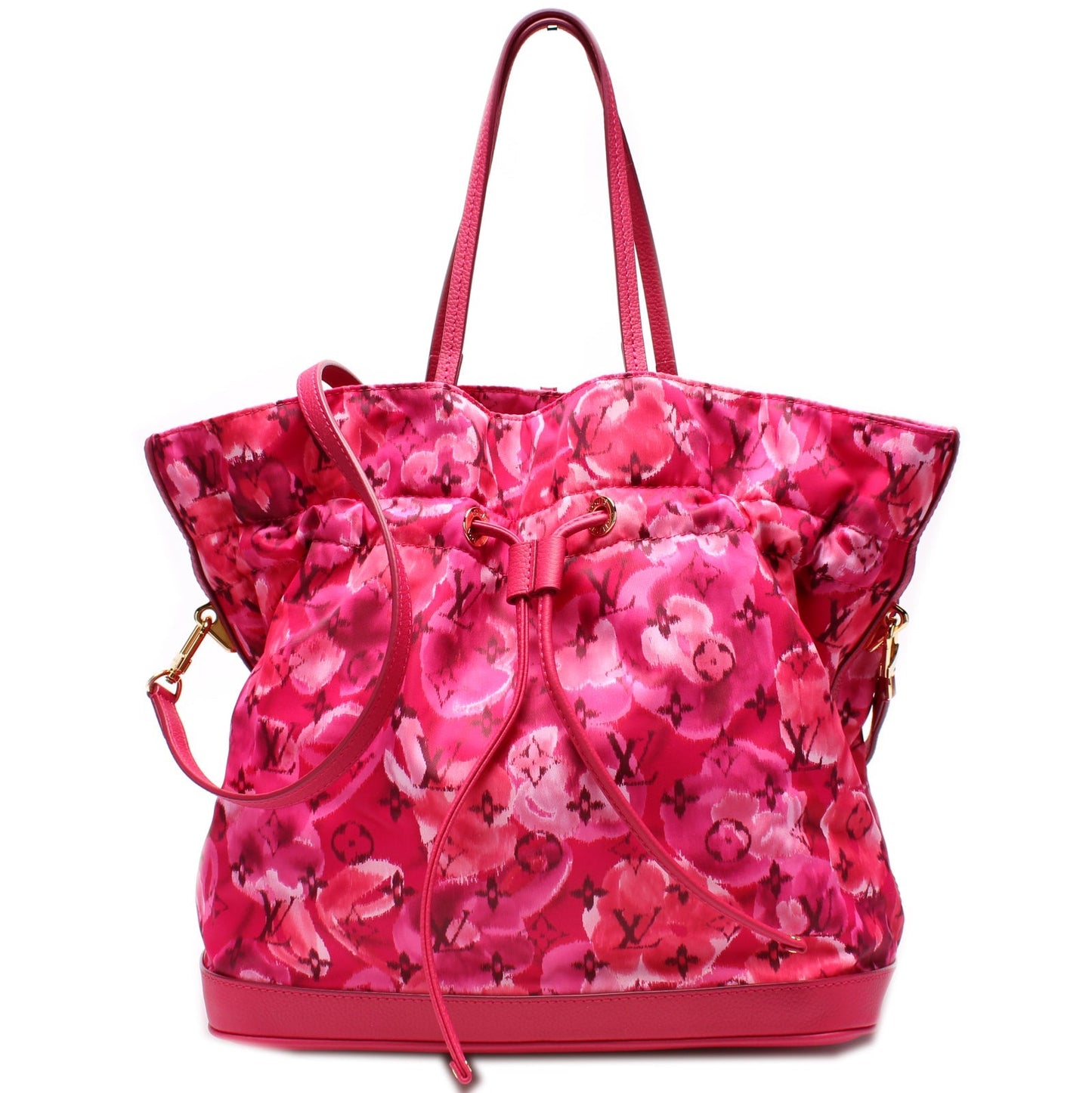 Louis Vuitton Neofull MM Nylon Ikat Monogram Handbag