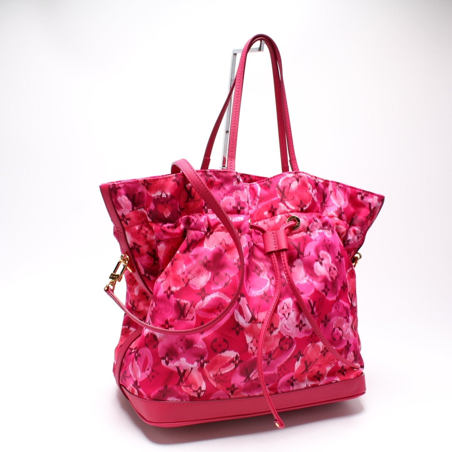 Louis Vuitton Neofull MM Nylon Ikat Monogram Handbag