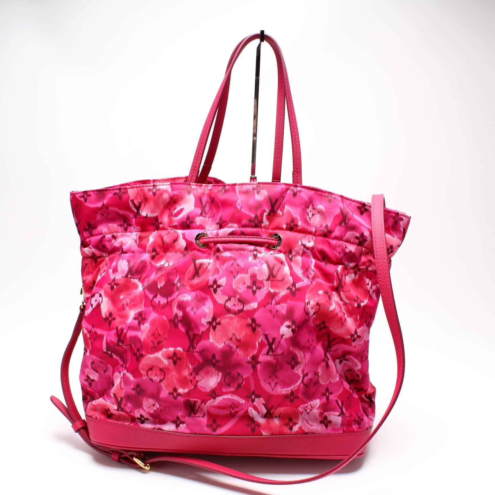 Louis Vuitton Neofull MM Nylon Ikat Monogram Handbag