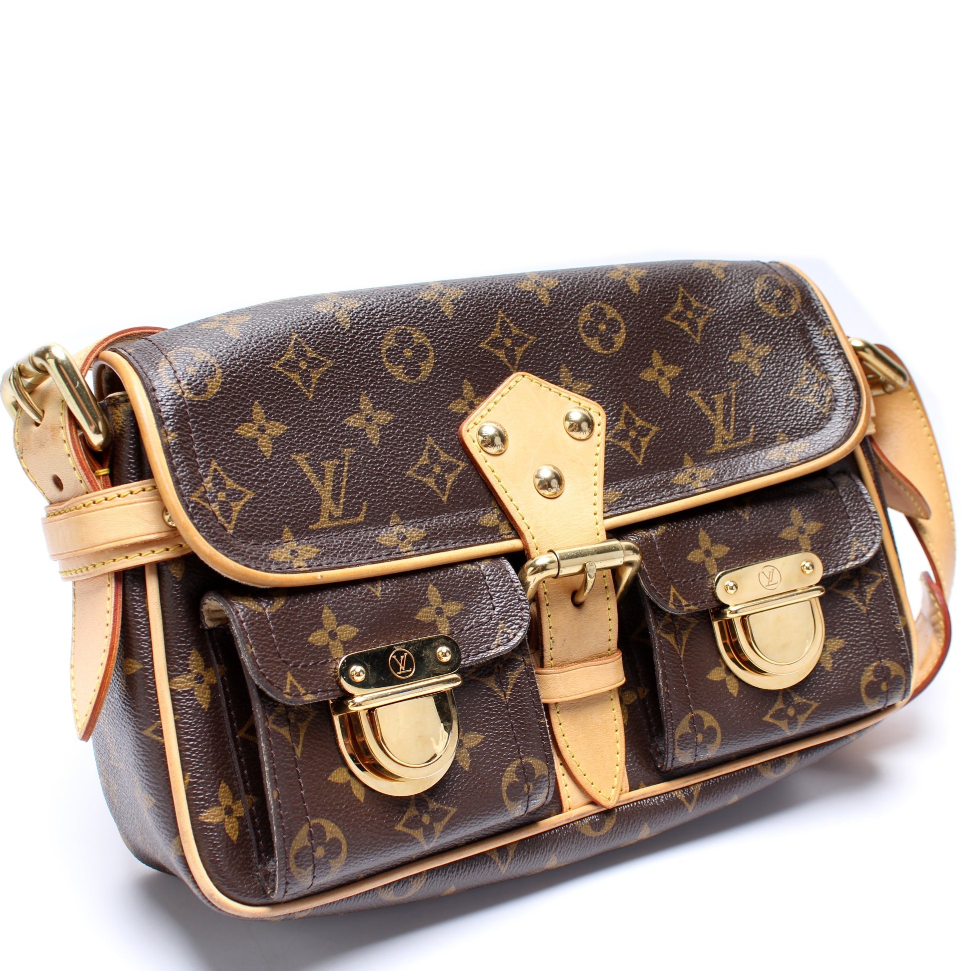 Louis Vuitton Hudson PM Monogram Handbag