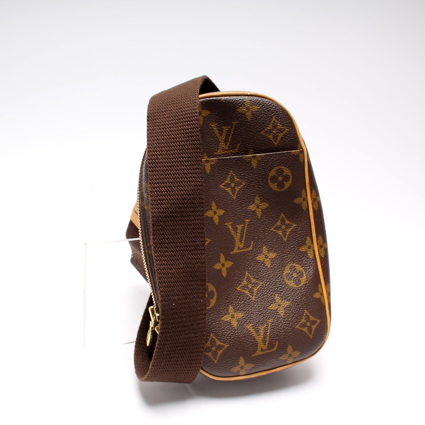 Louis Vuitton Pochette Gange Monogram Clutch Bag Monogram 13