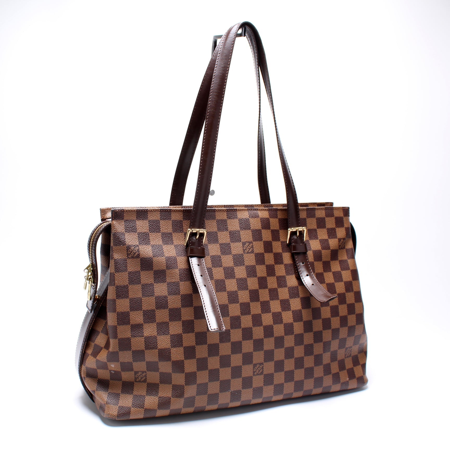 Louis Vuitton Chelsea Ebene Damier Handbag Ebene 4