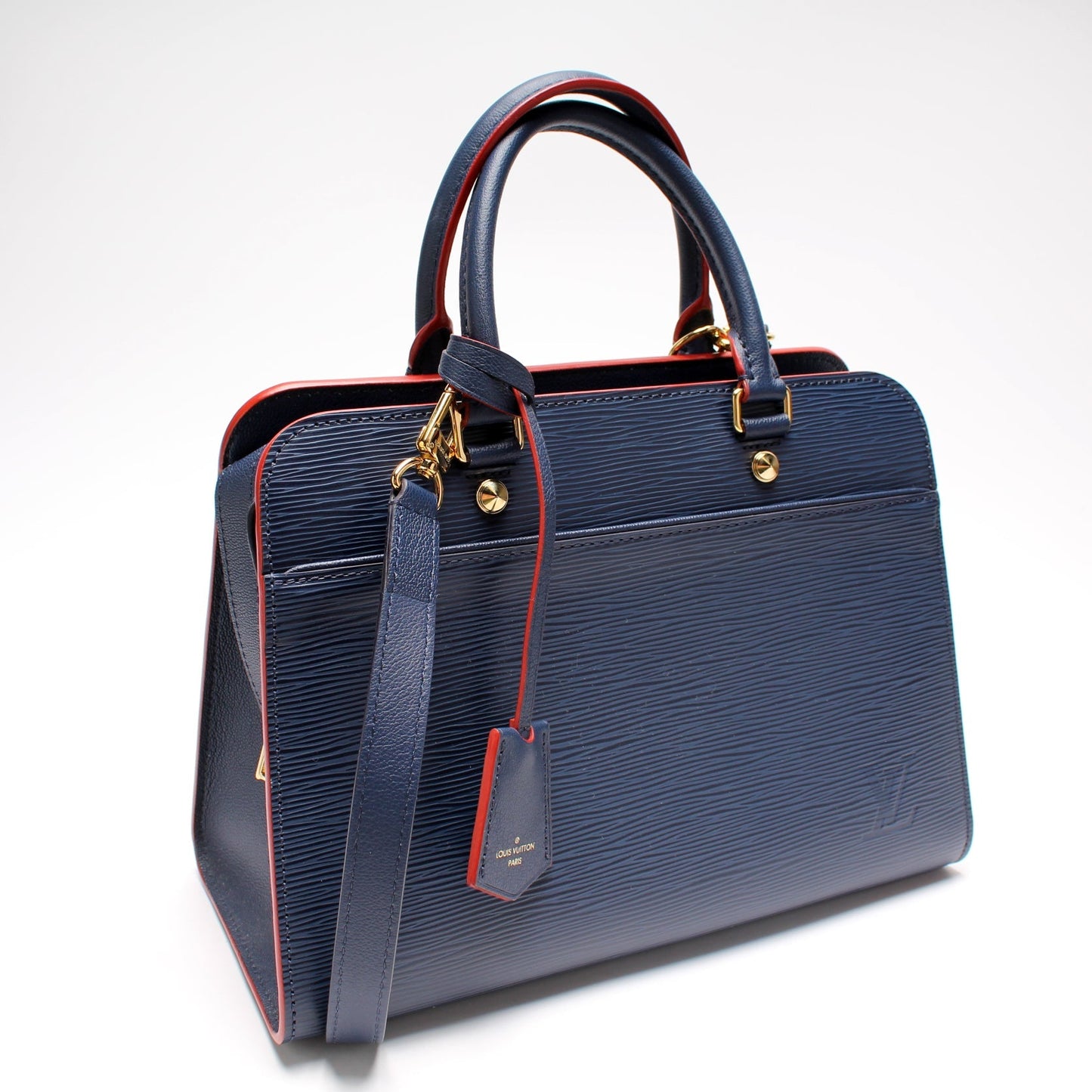 Louis Vuitton Vaneau MM Epi Handbag