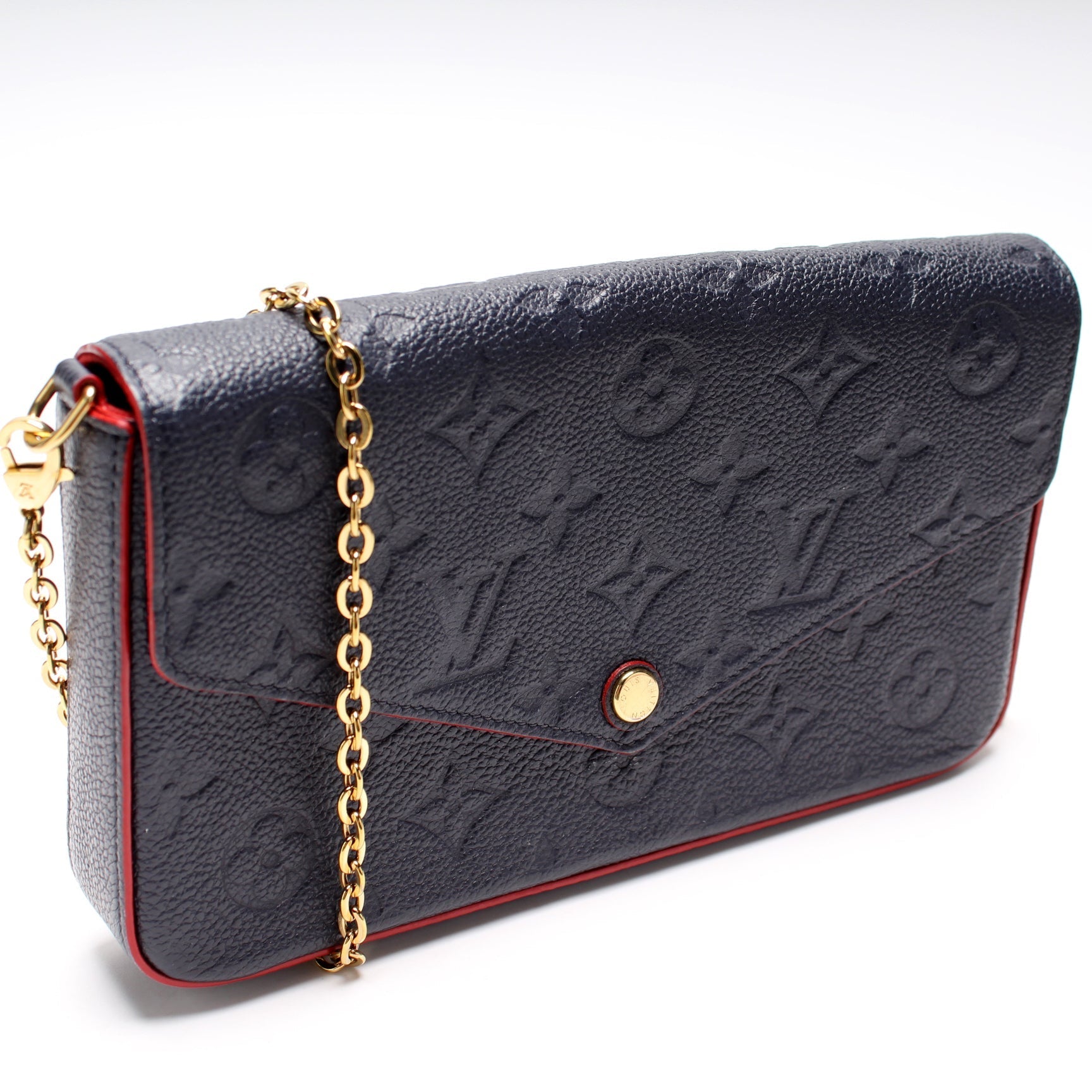Louis Vuitton Pochette Felicie Empreinte Clutch Bag Empreinte 37