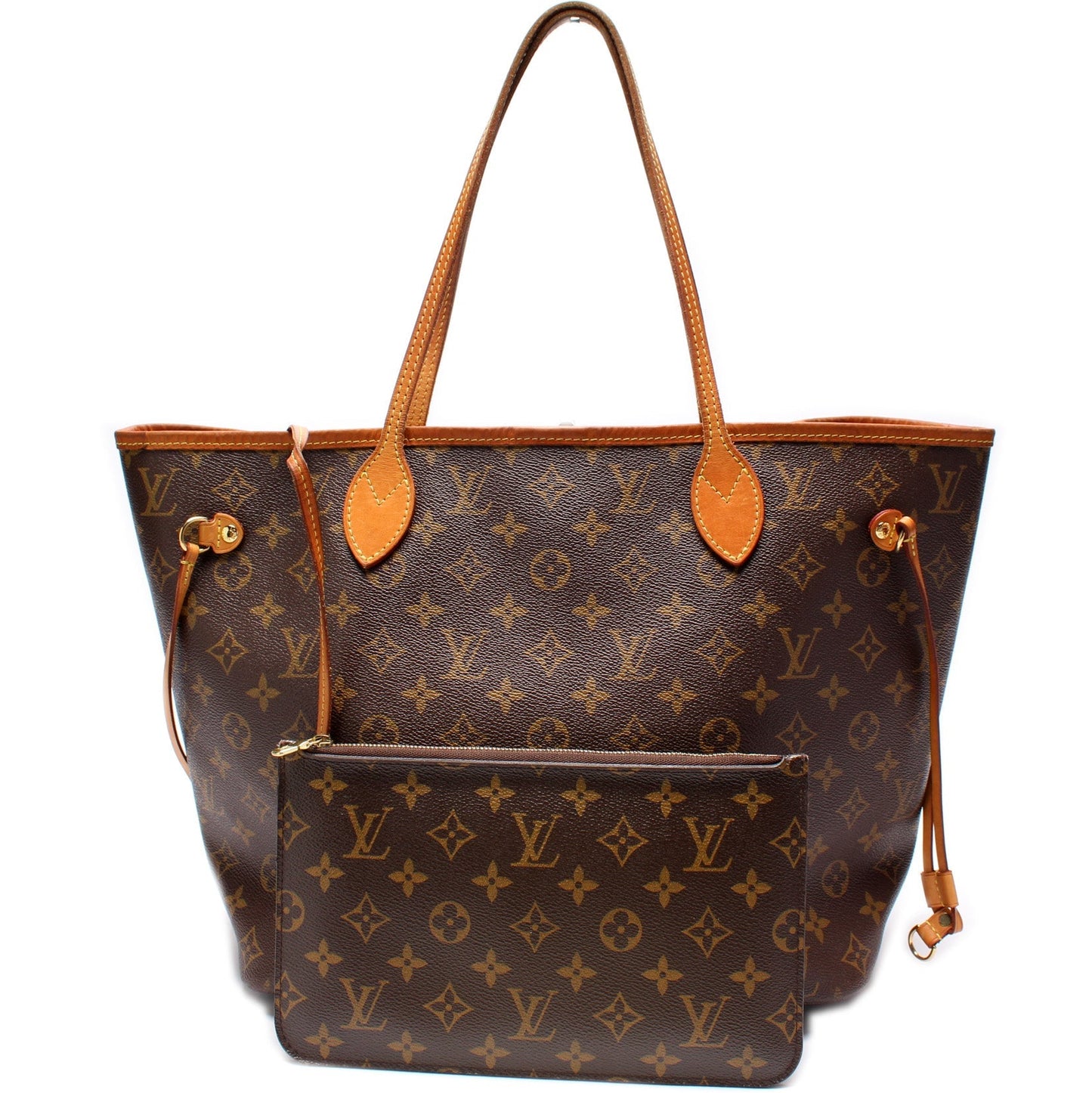 Louis Vuitton Neverfull w MM Monogram Wallet Case Monogram 14