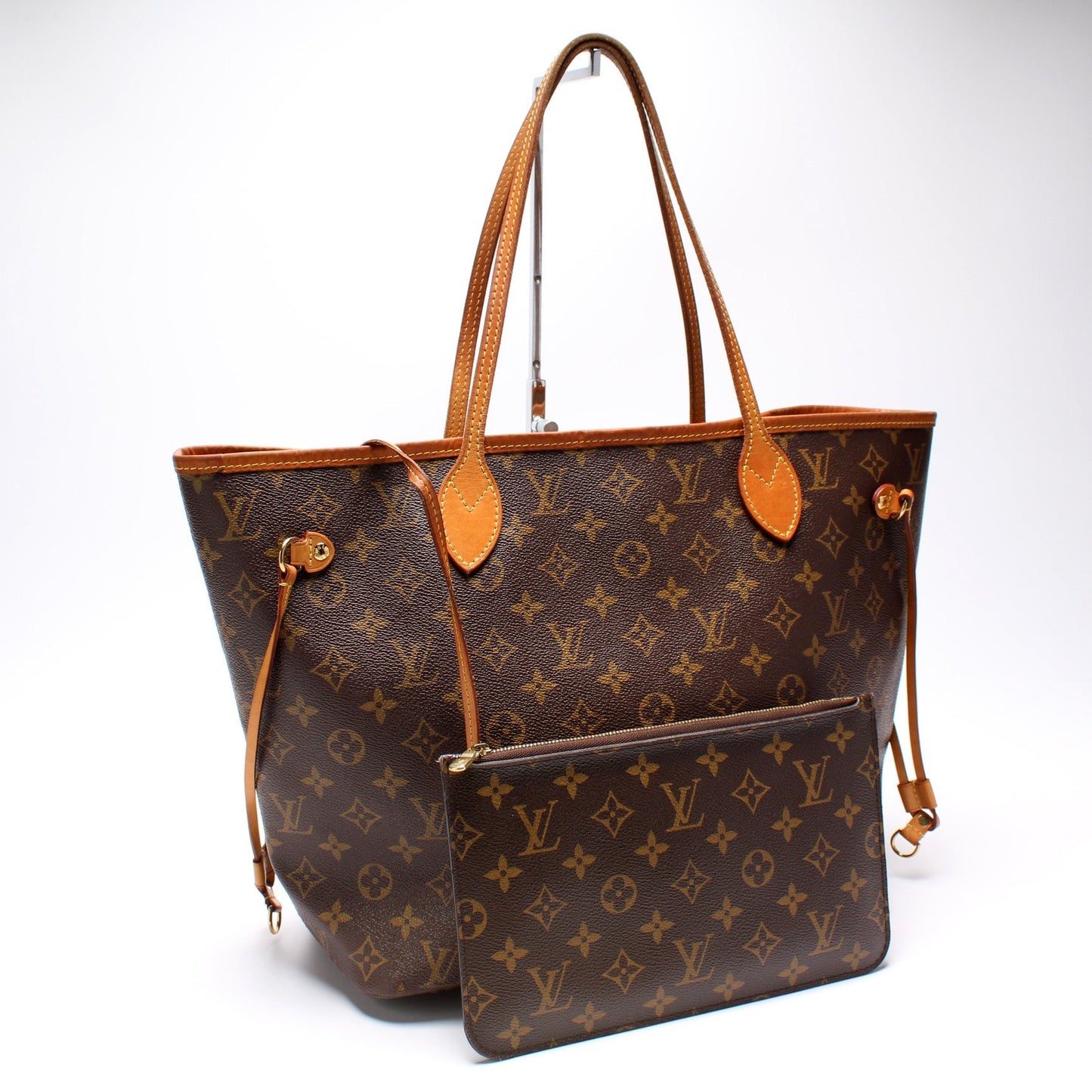 Louis Vuitton Neverfull w MM Monogram Wallet Case Monogram 14