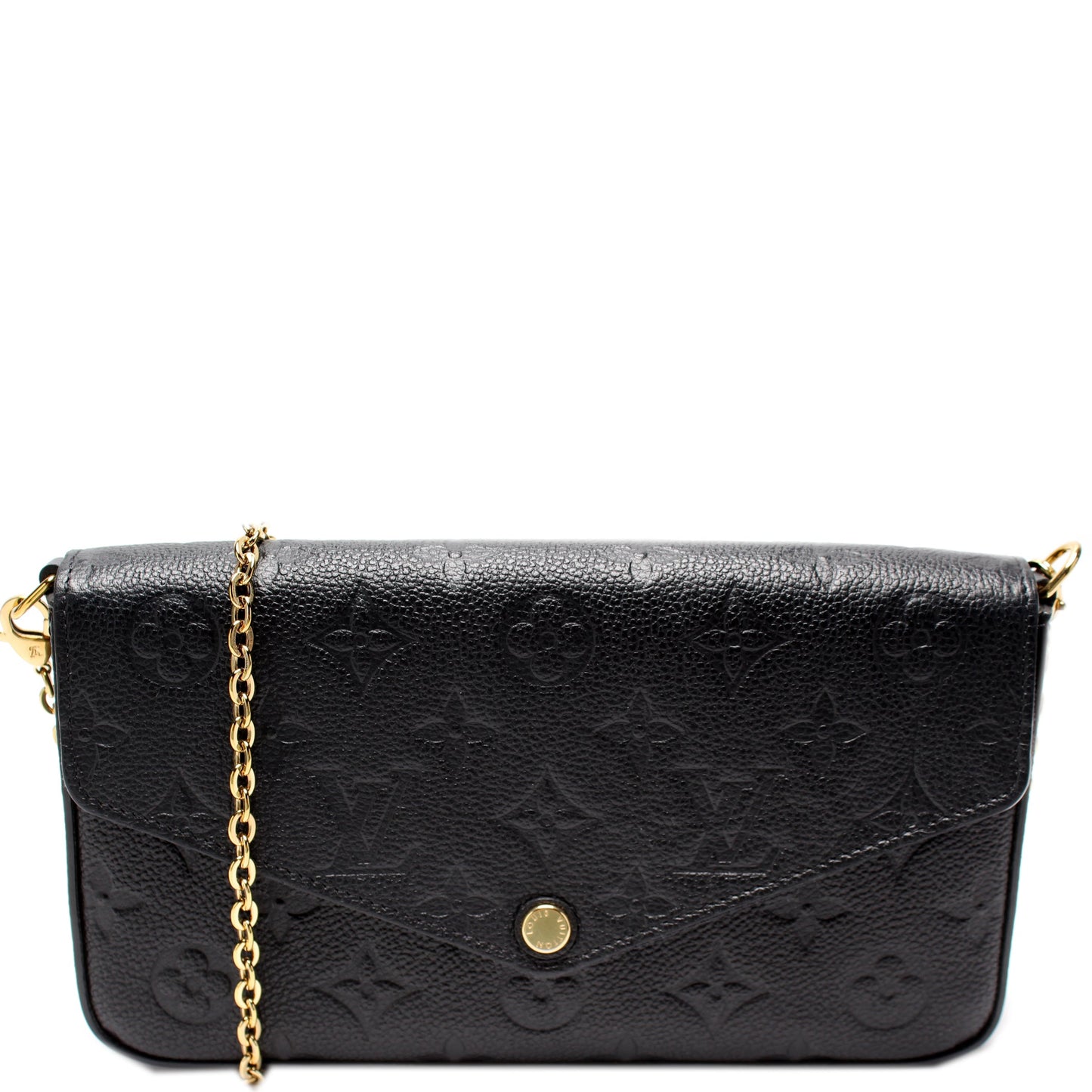 Louis Vuitton Pochette Felicie Empreinte Clutch Bag Empreinte 38