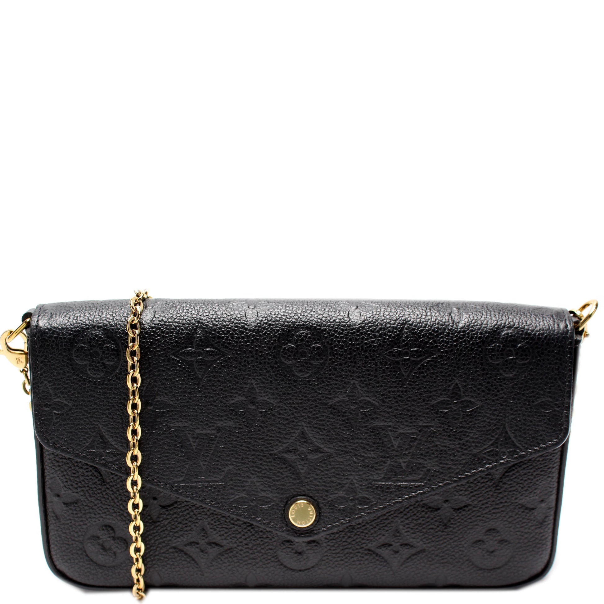 Louis Vuitton Pochette Felicie Empreinte Clutch Bag Empreinte 38