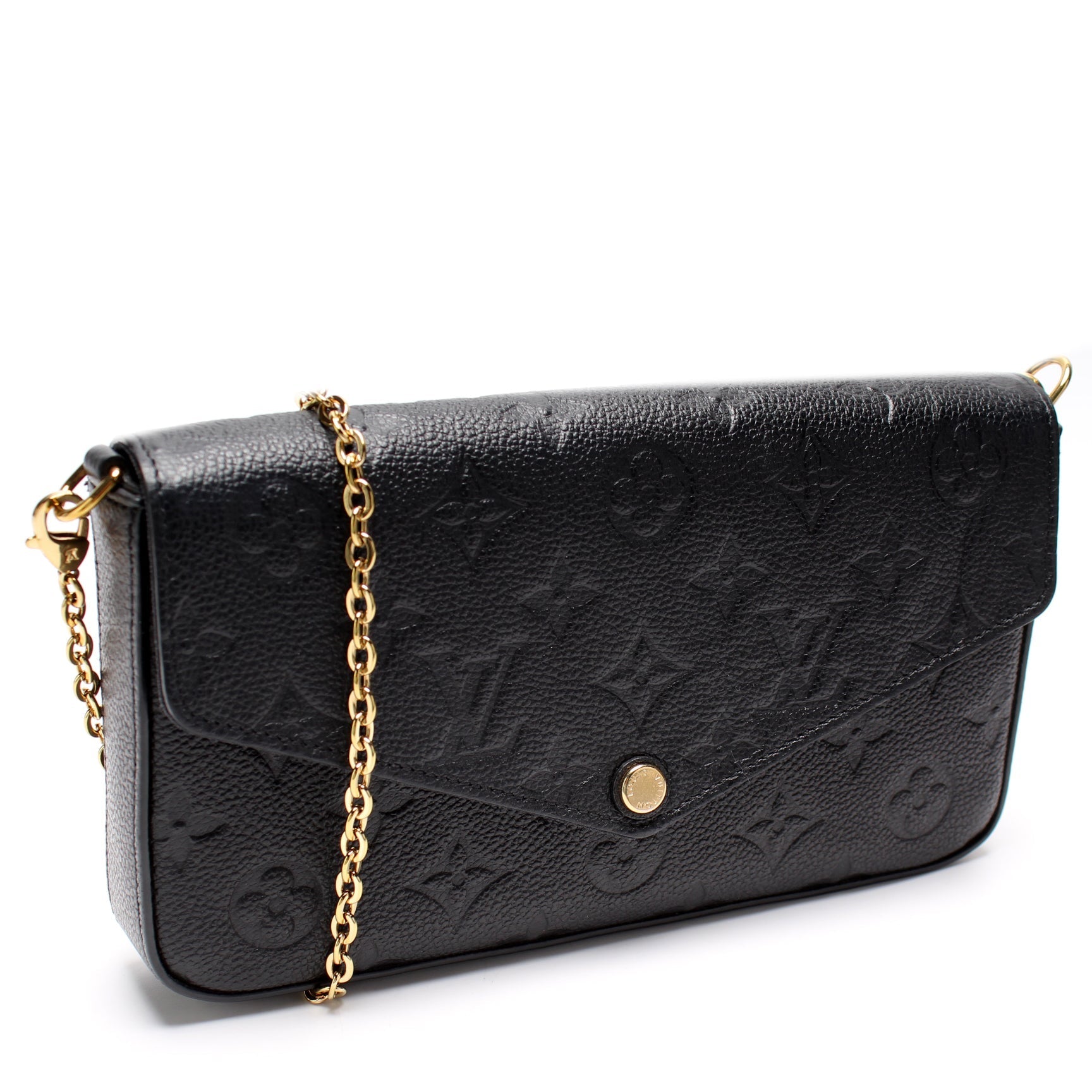 Louis Vuitton Pochette Felicie Empreinte Clutch Bag Empreinte 38