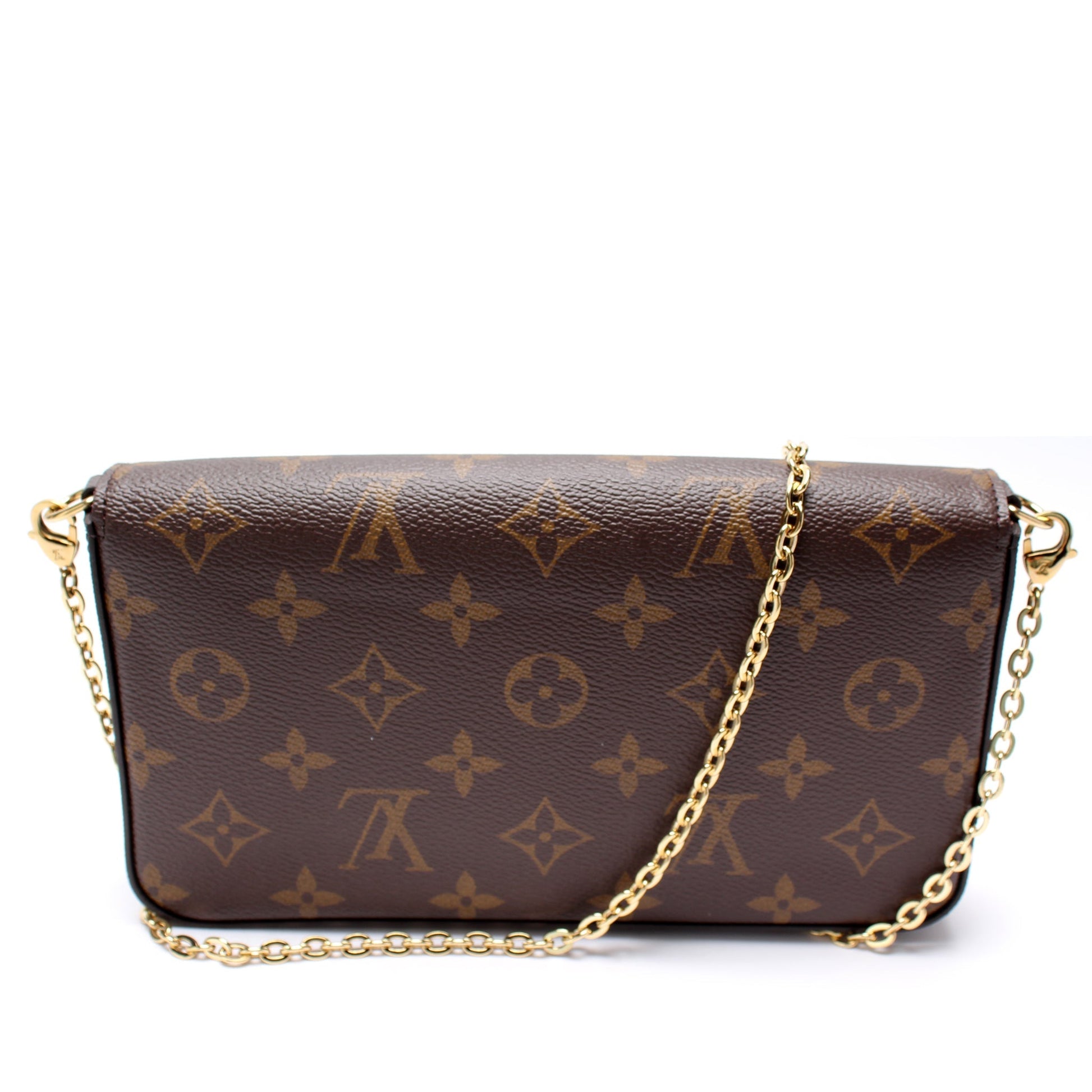 Louis Vuitton Pochette Felicie Monogram Clutch Bag Monogram 9