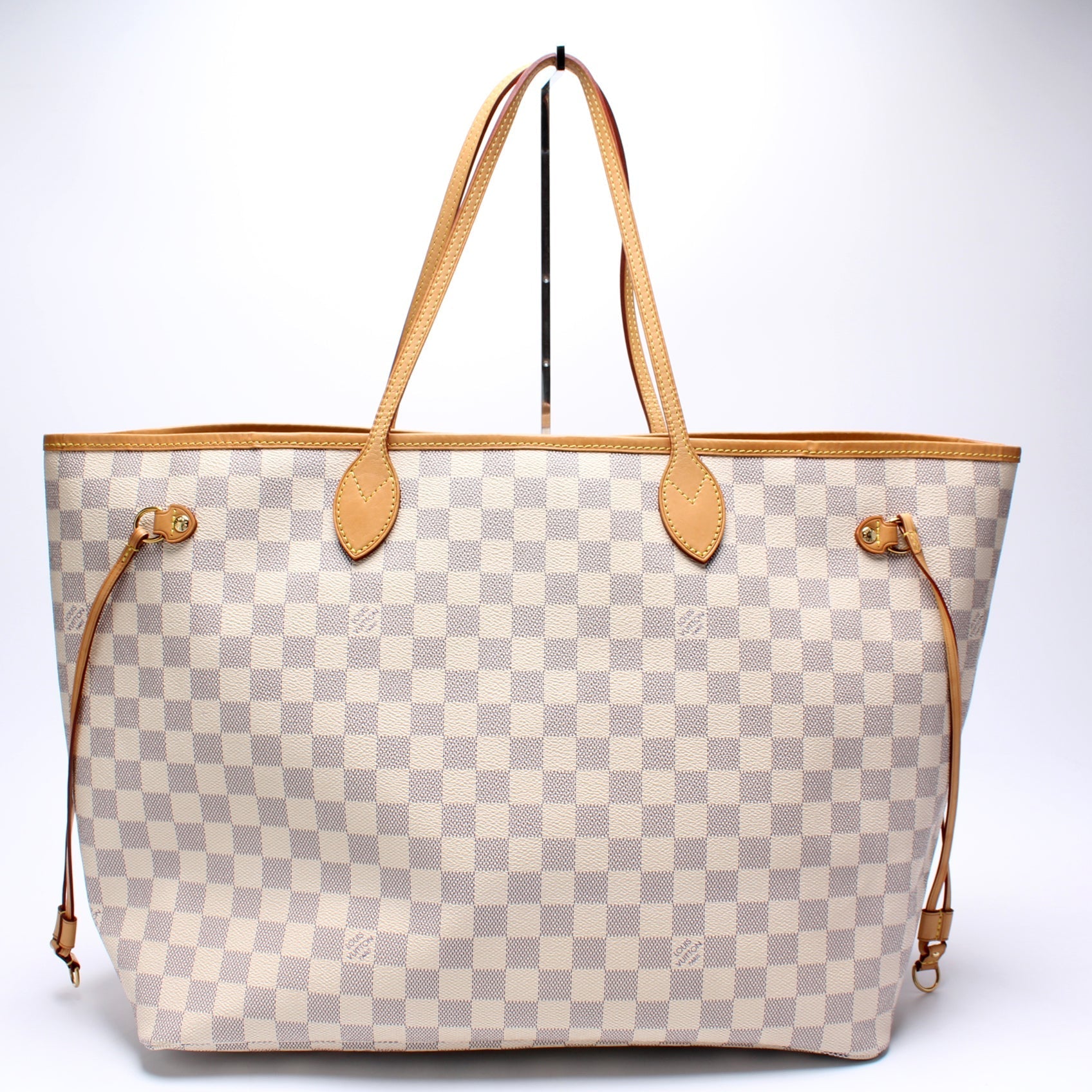 Louis Vuitton Neverfull GM W Azur Damier Wallet Case Azur 1