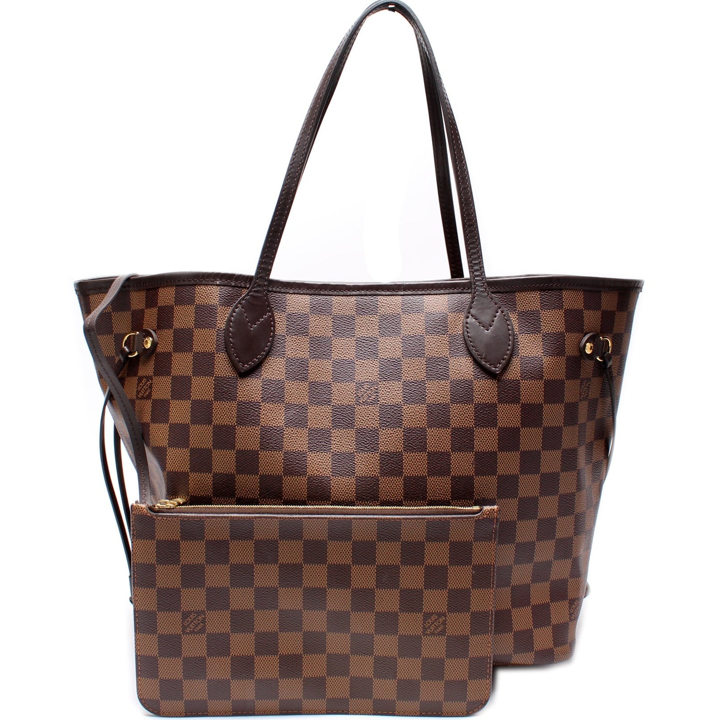 Louis Vuitton Neverfull w MM Ebene Damier Wallet Case Ebene 11