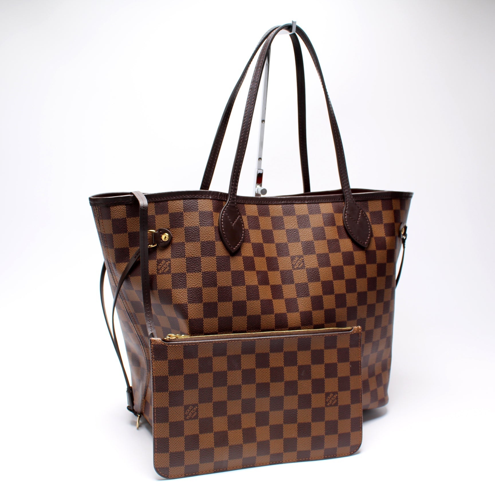 Louis Vuitton Neverfull w MM Ebene Damier Wallet Case Ebene 11