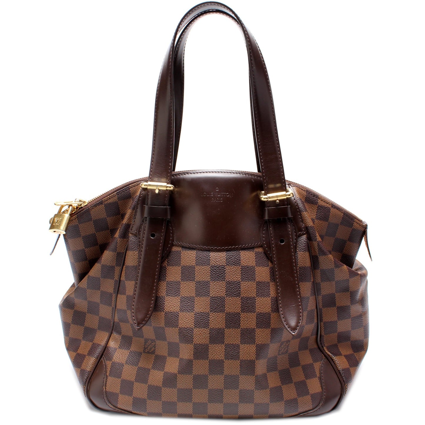 Louis Vuitton Verona Ebene MM Damier Handbag Ebene 15