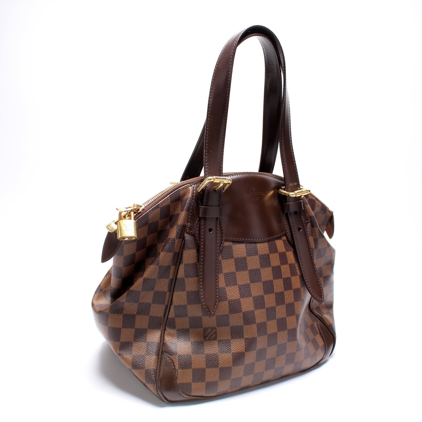 Louis Vuitton Verona Ebene MM Damier Handbag Ebene 15