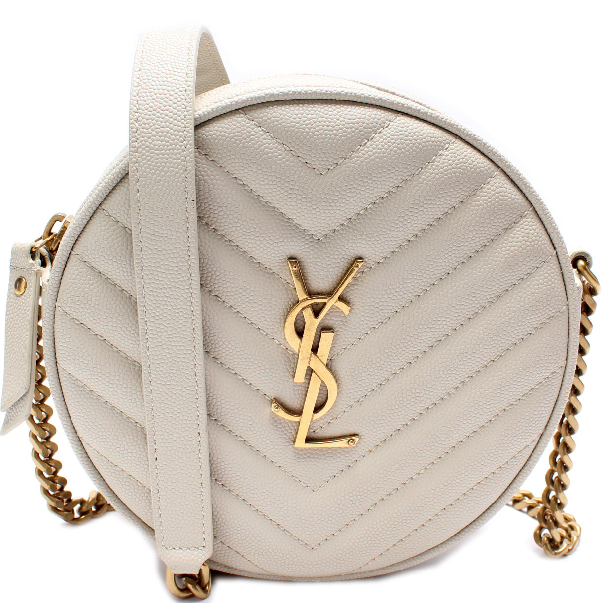 YSL Saint Laurent Grain De Round Camera Bag Travel Bag Round Camera Bag